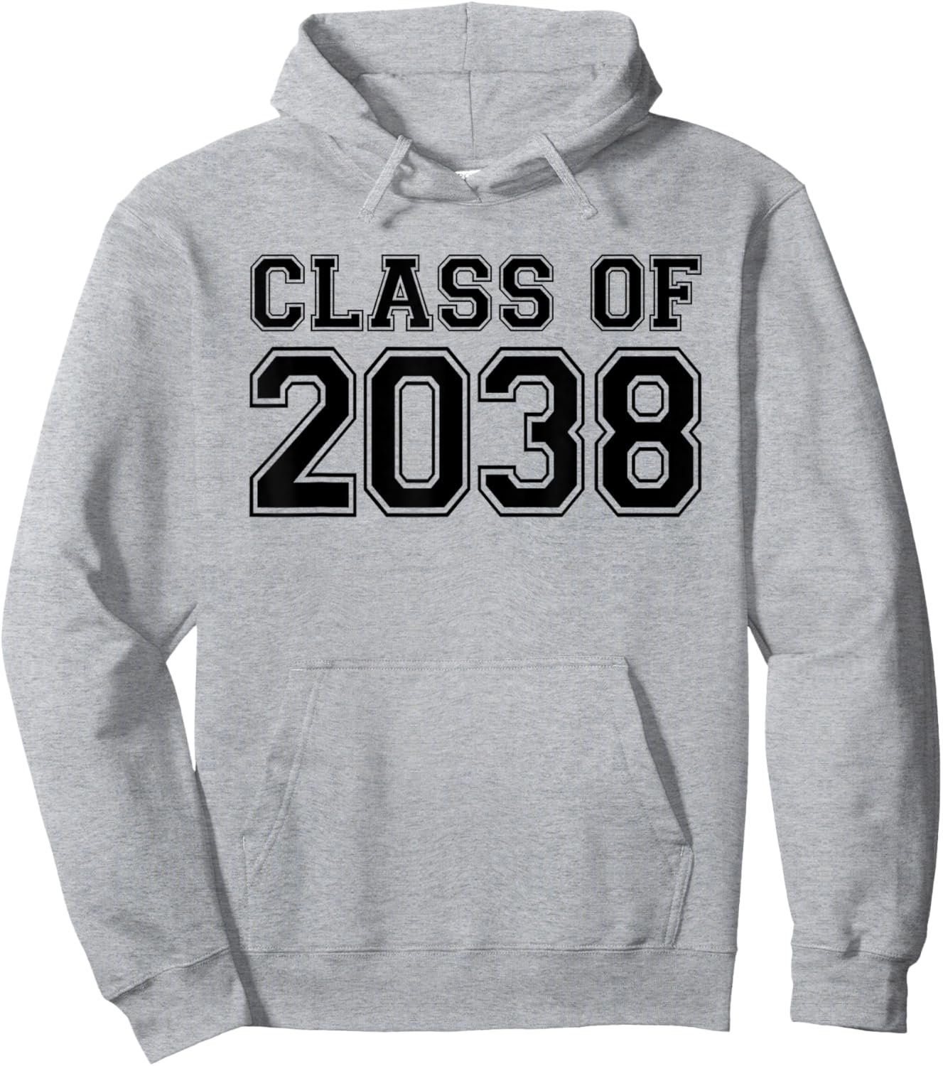 Kindergarten Class of 2038 First Day School Graduation Hoodie - Hoodie | Ash