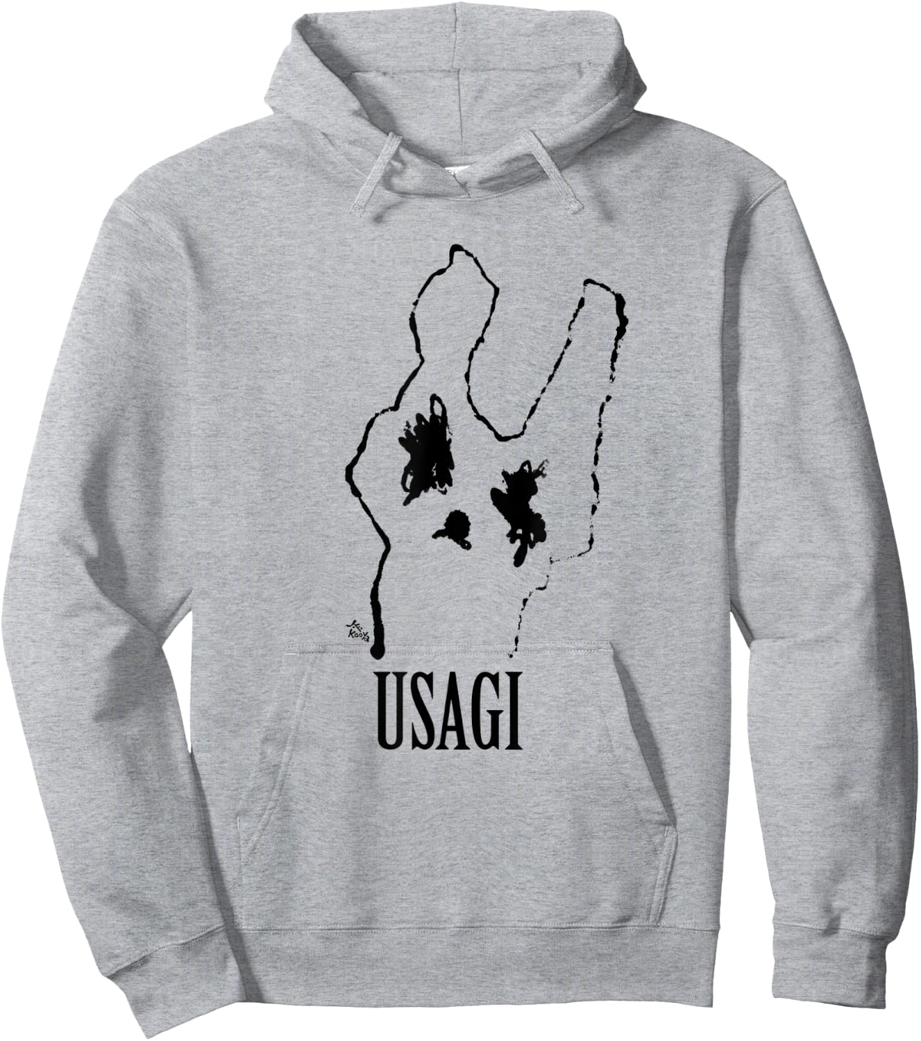 Usagi Hoodie - Hoodie | Ash