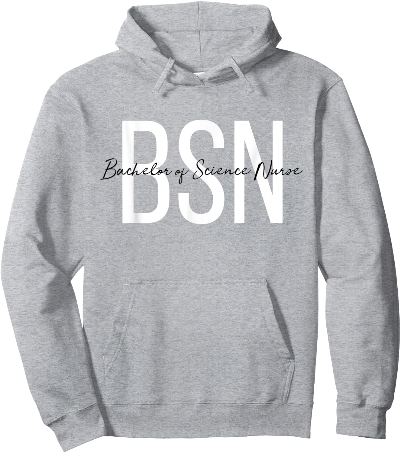 BSN Bachelor of Science Nurse for Life Future RN Nurse Hoodie - Hoodie | Ash