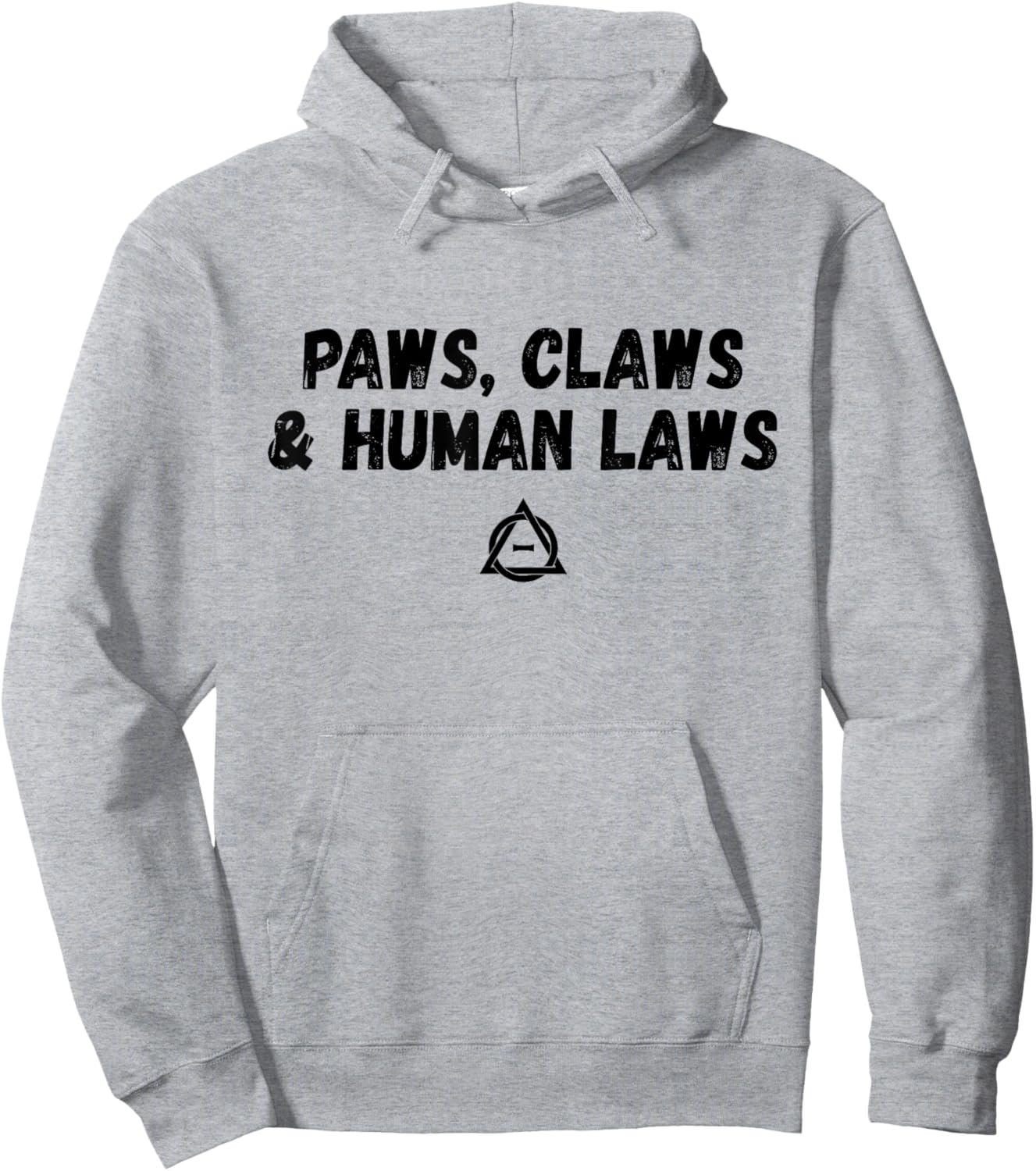 Paws Claws And Human Laws Alter Kin Therian Otherkin Hoodie - Hoodie | Ash