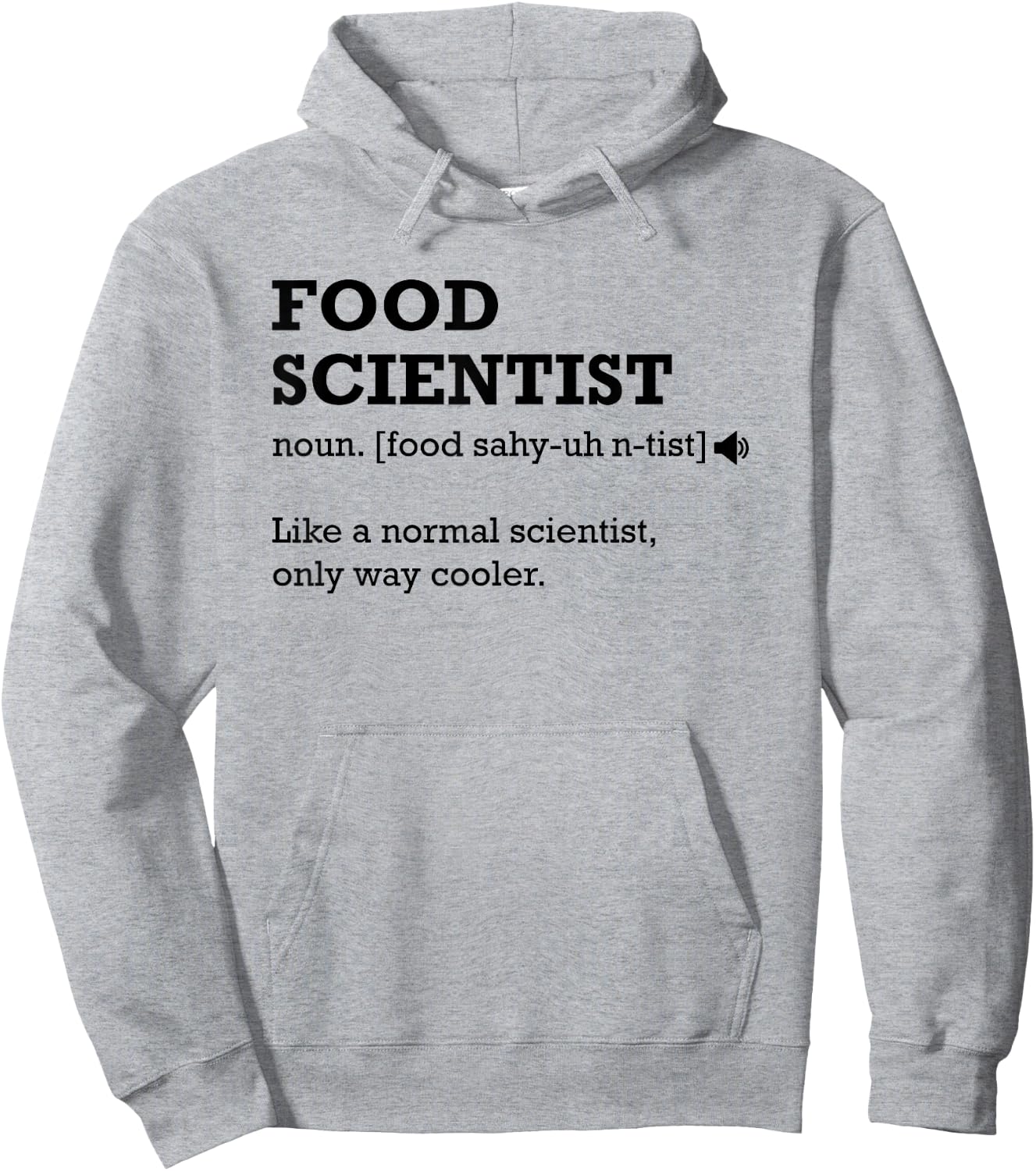 Food Scientist Definition Shirt, Best Funny Gift Hoodie - Hoodie | Ash