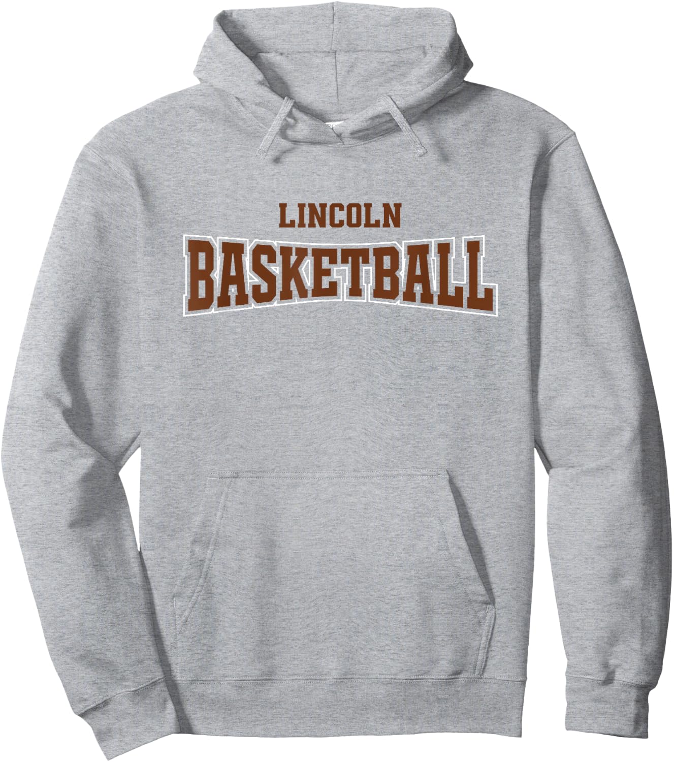 Lincoln High School Basketball Warp HS Hoodie - Hoodie | Ash