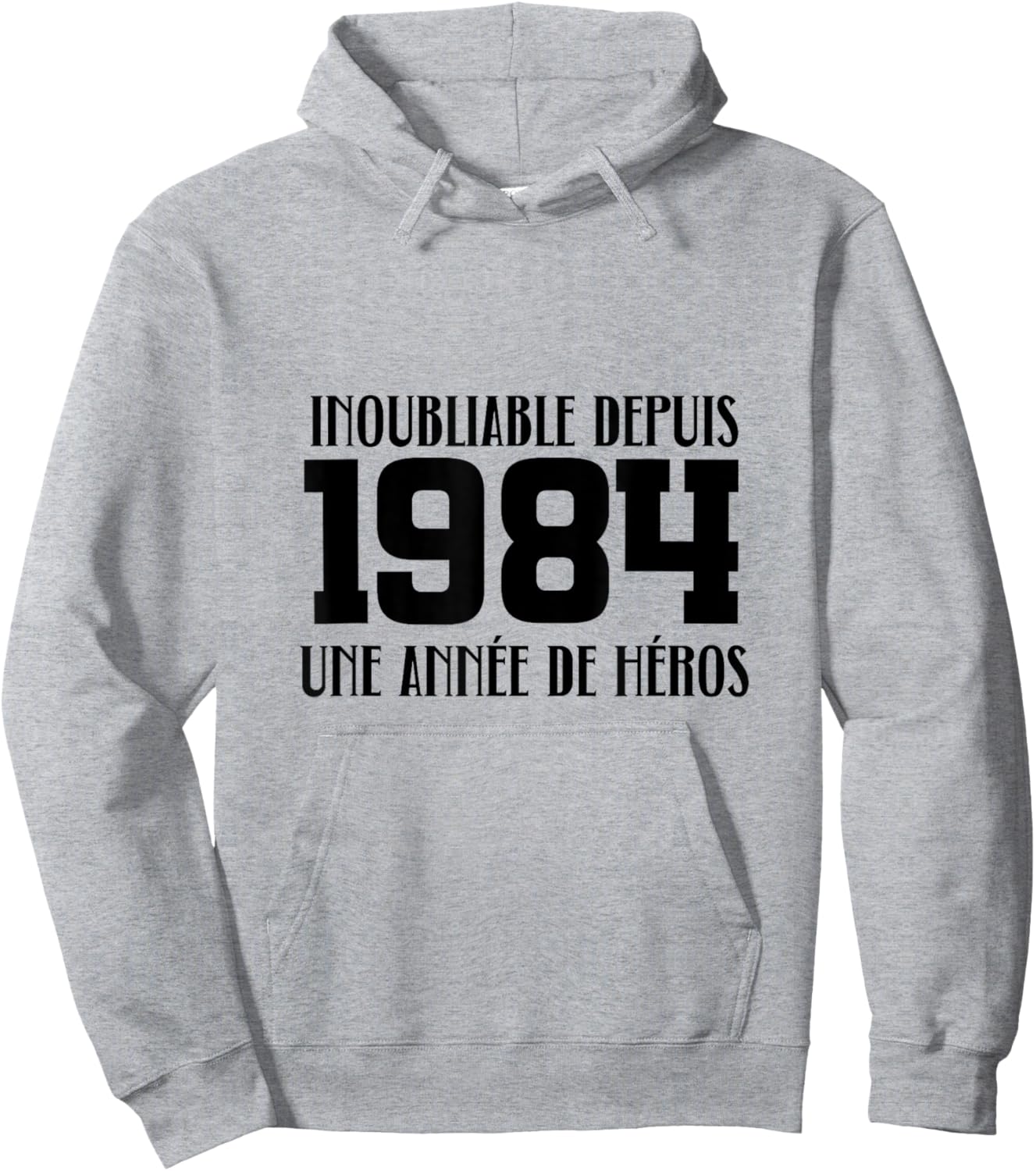 1984 : Anniversaire Inoubliable Depuis 1984 Hoodie - Hoodie | Ash