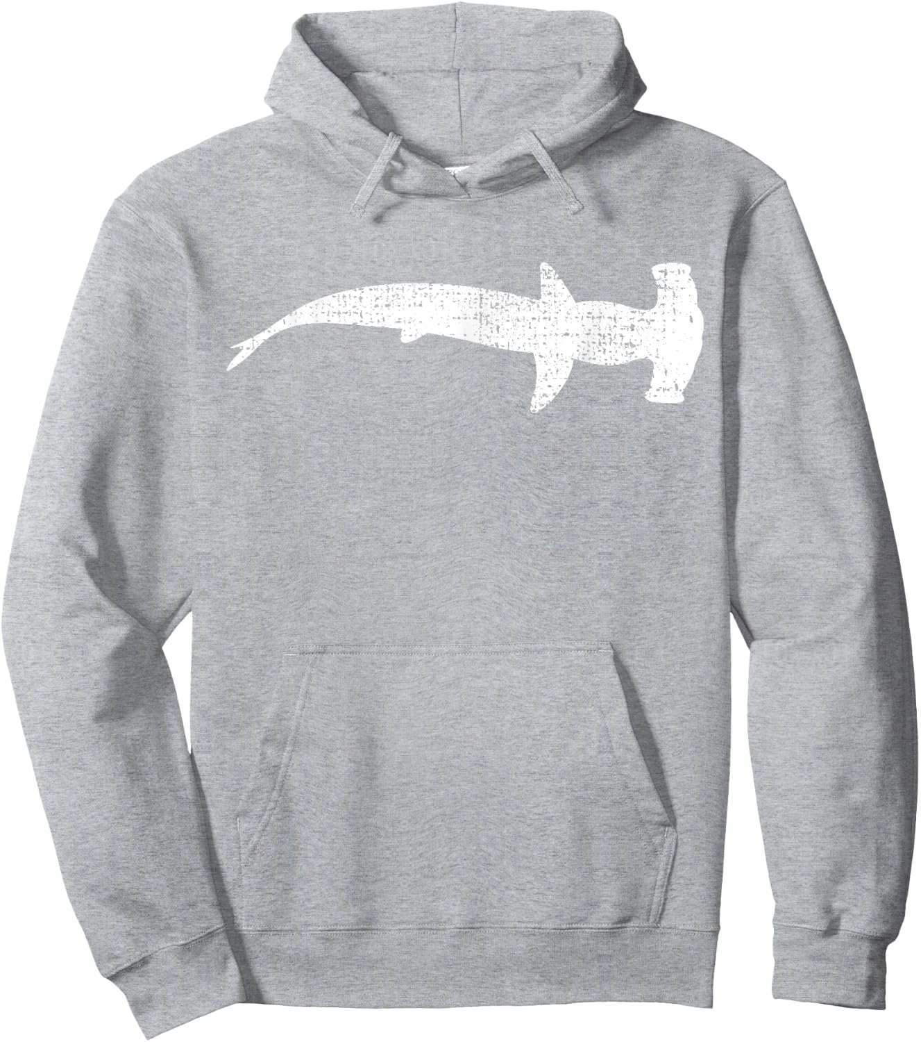Hammerhead Shark Hoodie - Hoodie | Ash