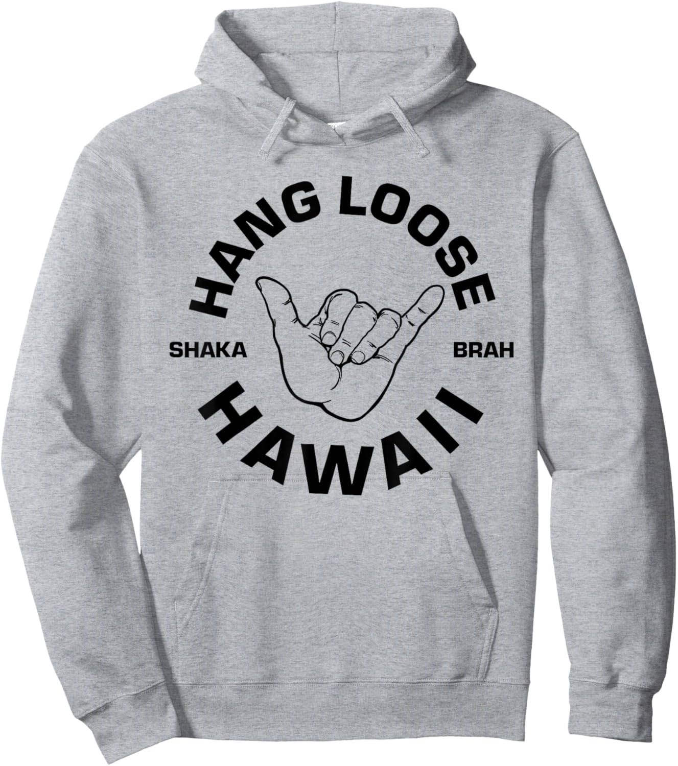 Shaka Brah Hawaiian Shaka Brah Hoodie - Hoodie | Ash
