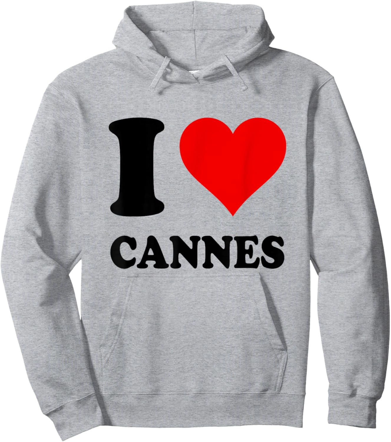 I Love Cannes Hoodie - Hoodie | Ash