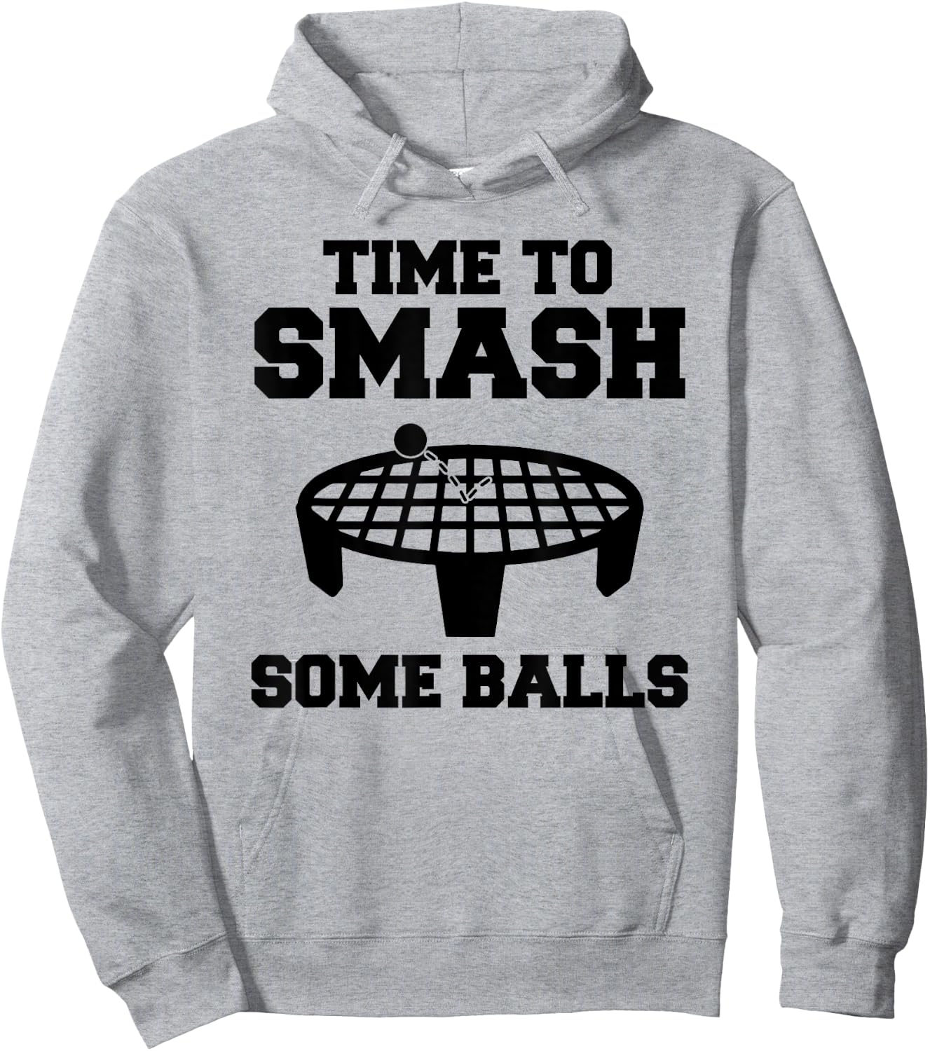 Time to Smash Some Balls! Funny Spike Ball Hoodie - Hoodie | Ash