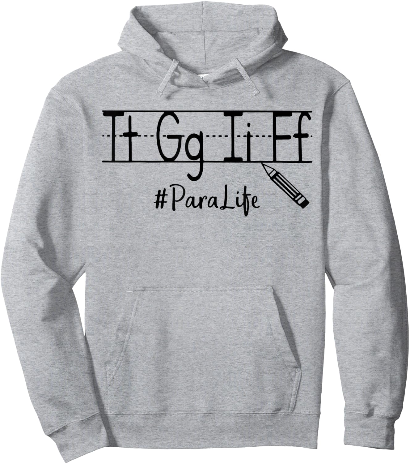 Thank God it's Friday Paraprofessional Hoodie - Hoodie | Ash