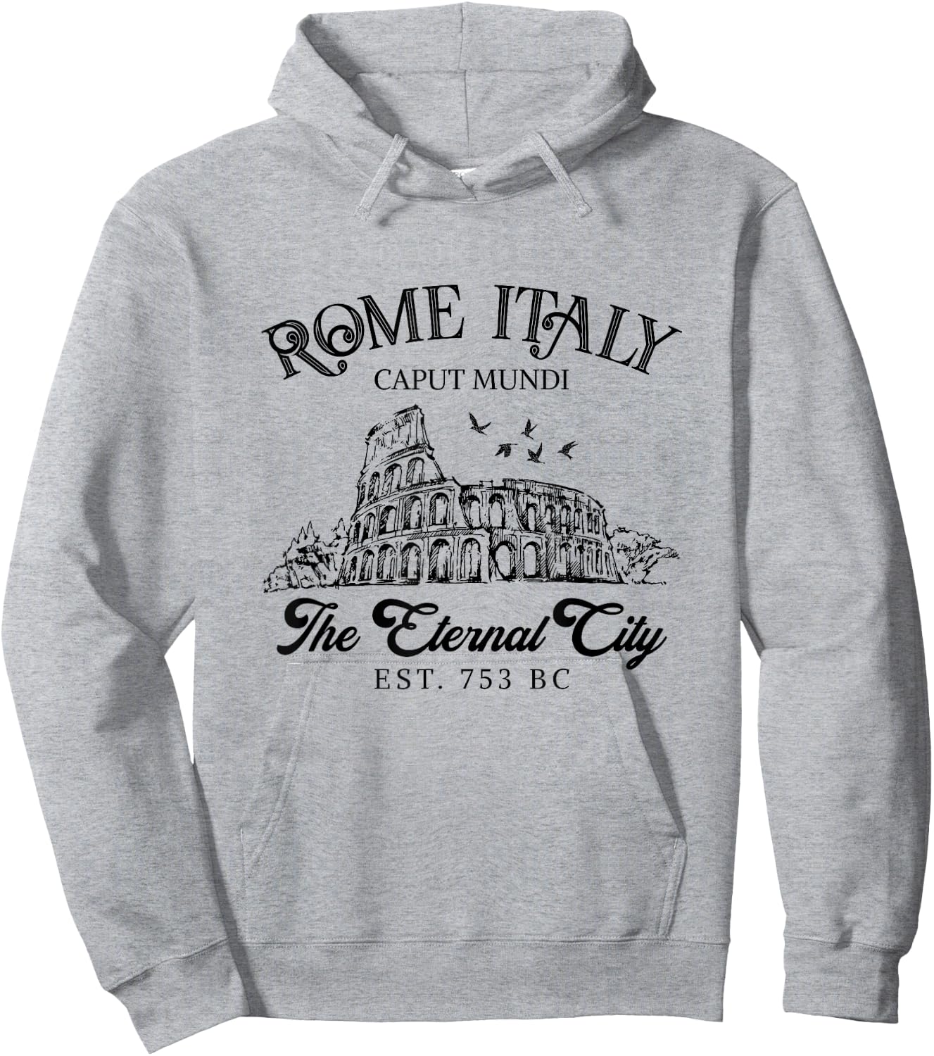 Rome Italy The Eternal City Traveling Girls Trip Italian Hoodie - Hoodie | Ash
