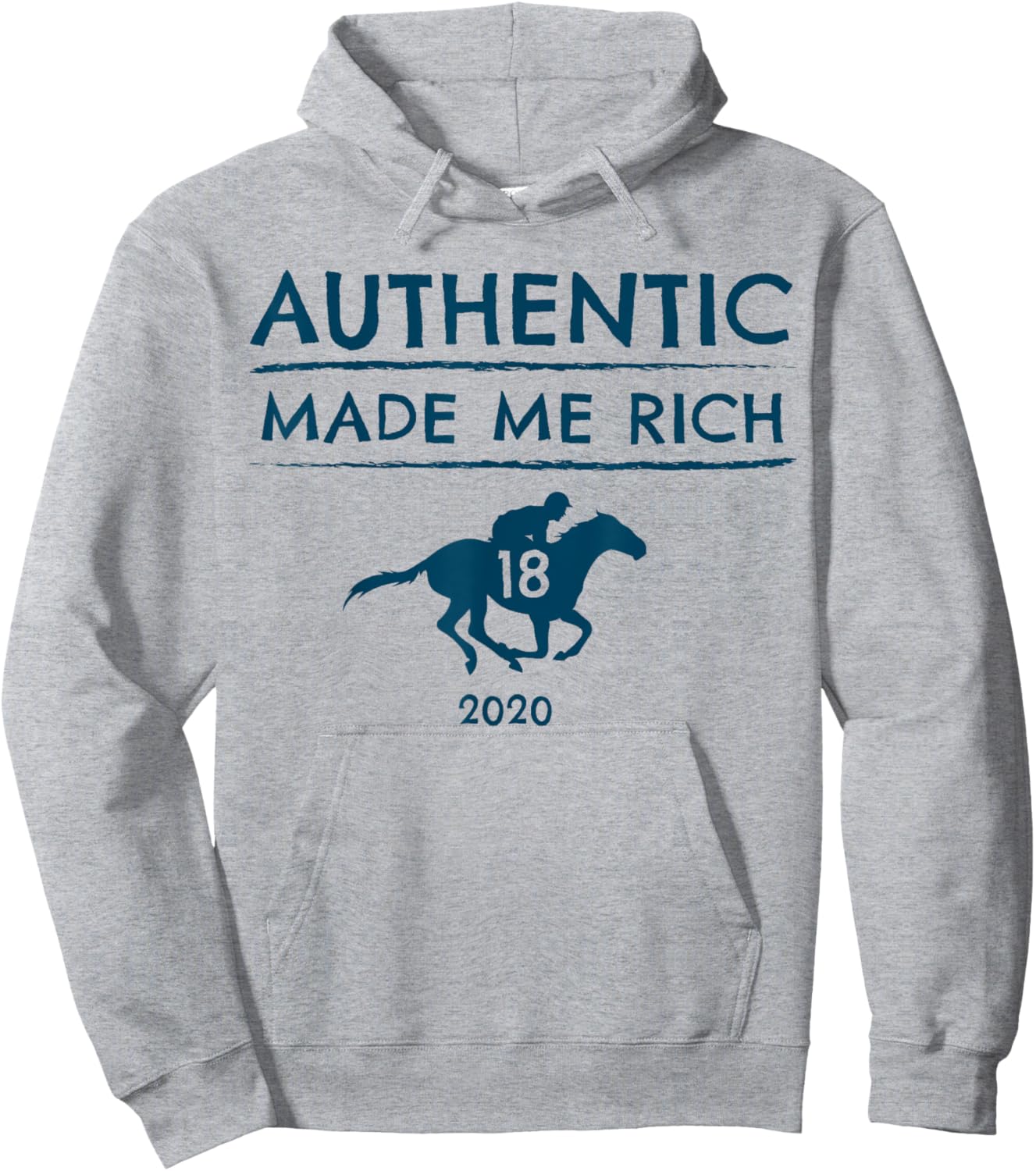 2020 Derby Race Winner Authentic Graphic Horse Racing Hoodie - Hoodie | Ash