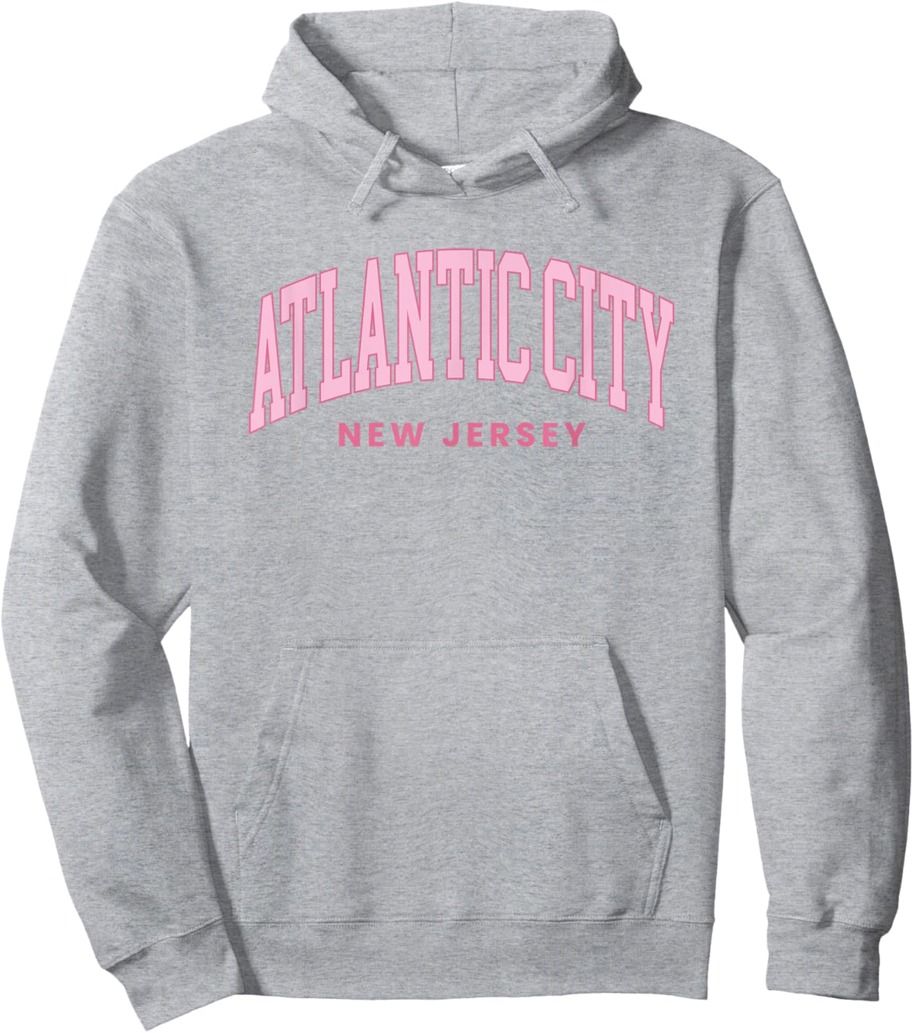 Atlantic City New Jersey Retro Preppy Throwback Girls Hoodie - Hoodie | Ash