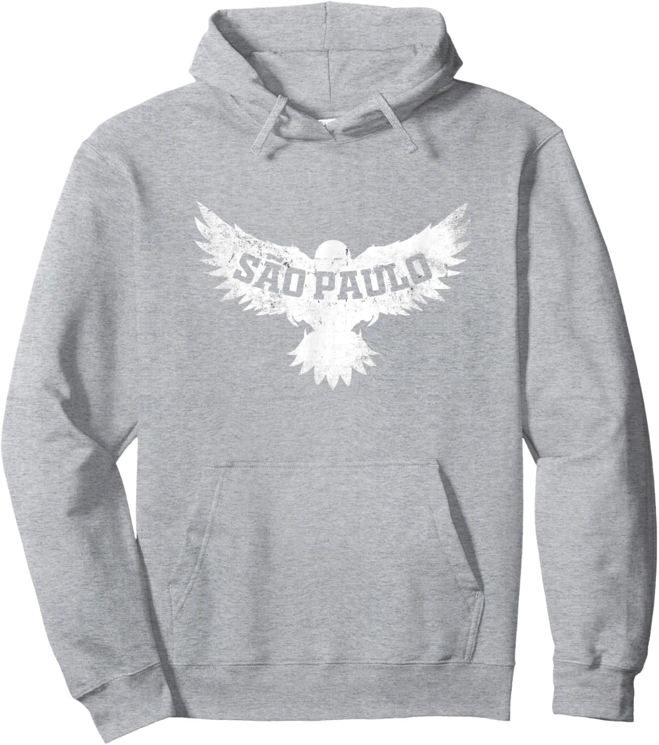 São Paulo Brazil Vacation Brasil Eagle Retro Vintage Hoodie - Hoodie | Ash