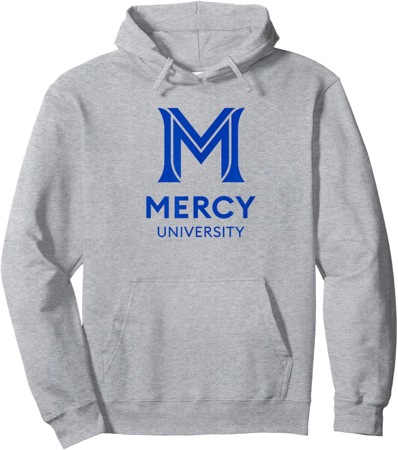 Mercy University Mavericks M Logo Hoodie - Hoodie | Ash