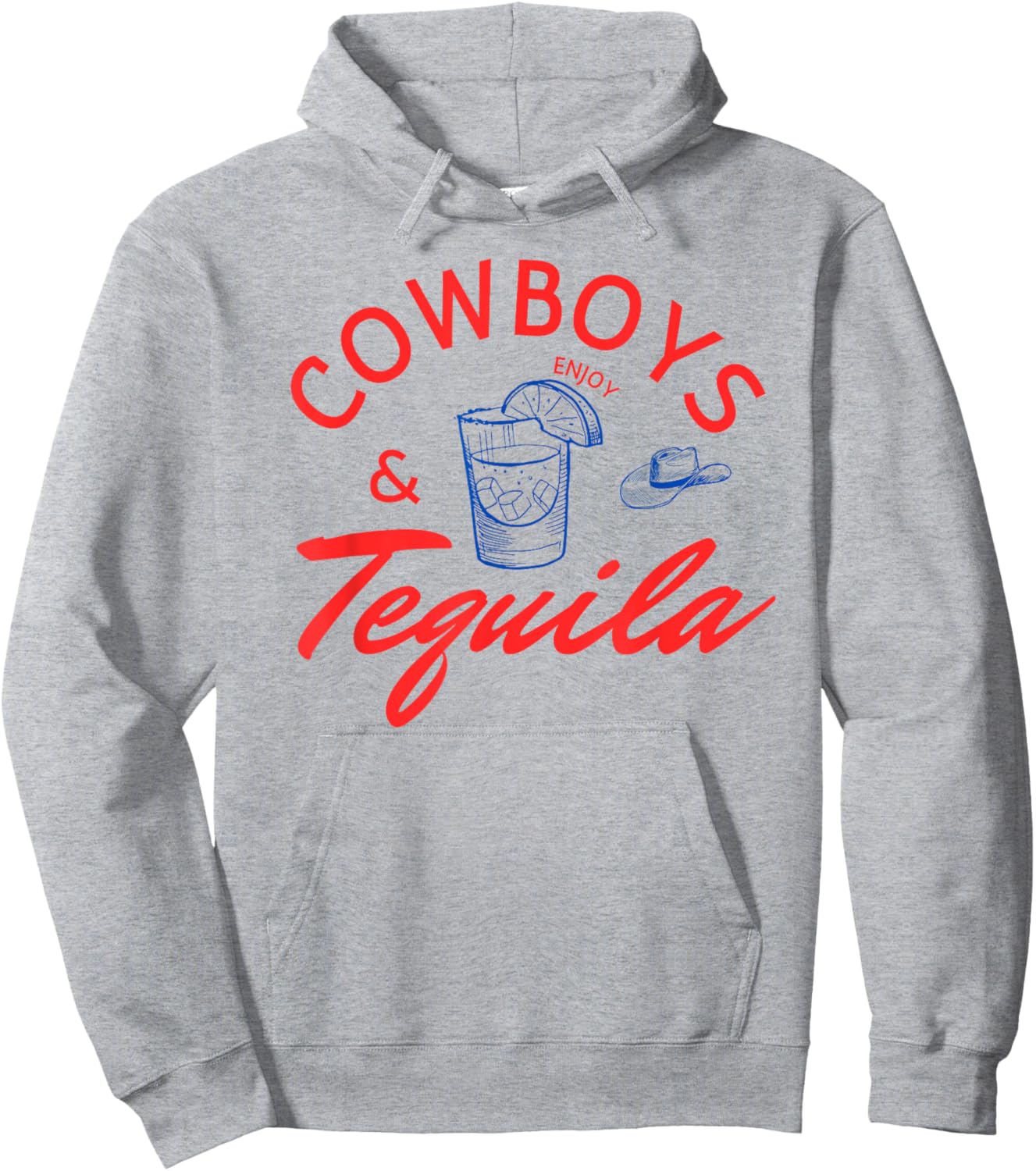 Western Cowgirl Women Country Music Cowboys And Tequila Hoodie - Hoodie | Ash