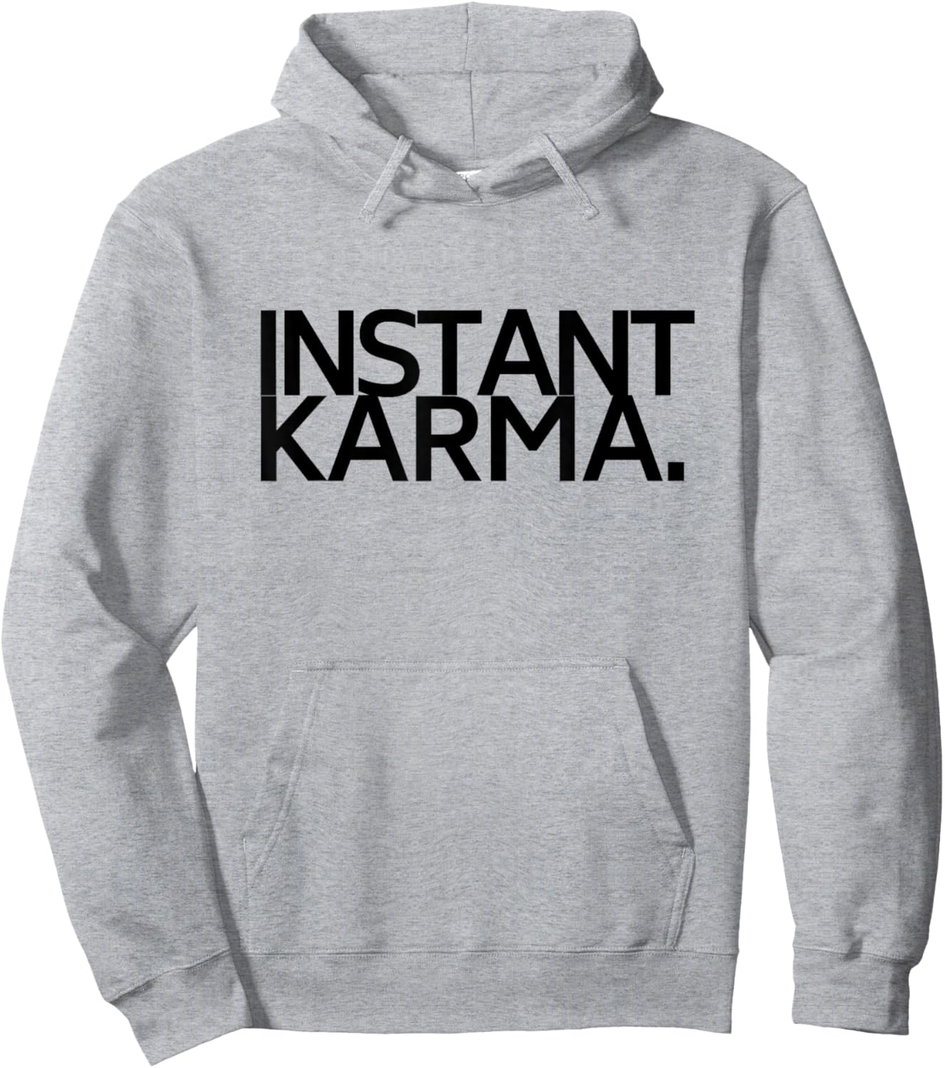 INSTANT KARMA Hemdbluse Hoodie - Hoodie | Ash