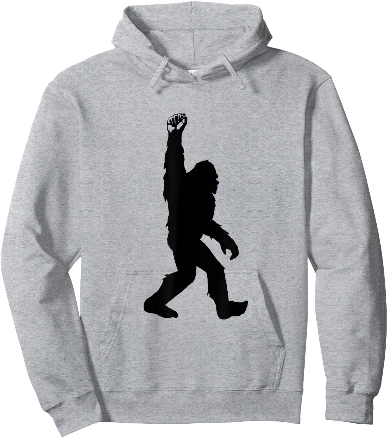 Resist Fist Protect Black Lives 1st Amendment Bigfoot Hoodie - Hoodie | Ash