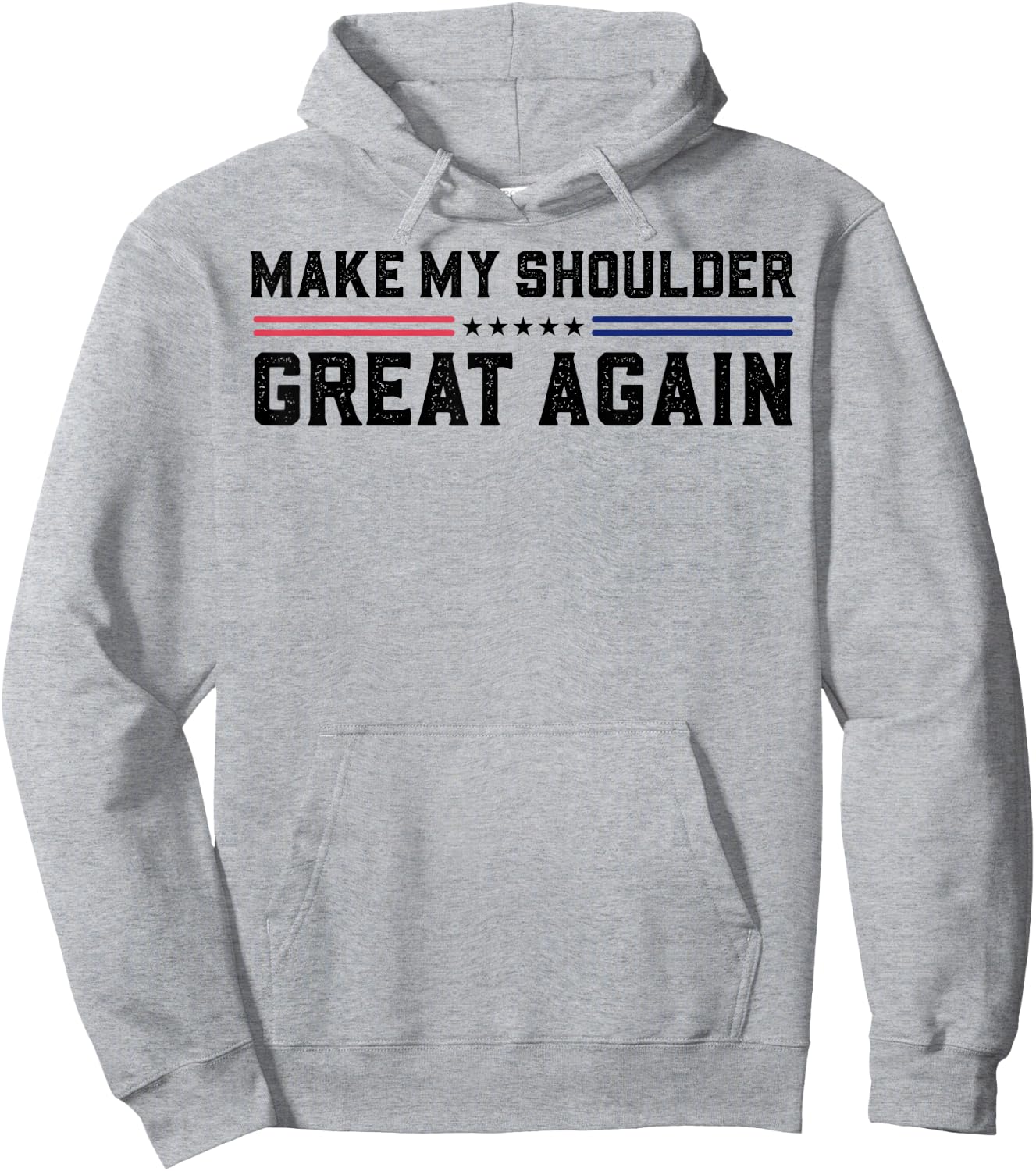 Make My Shoulder Great Again Hoodie - Hoodie | Ash
