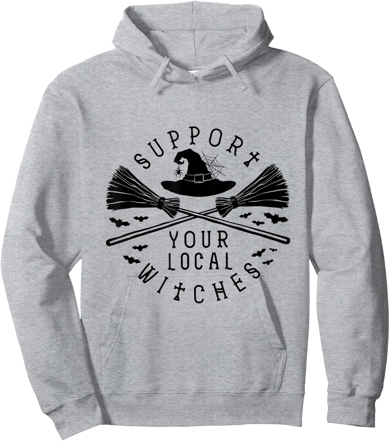 Support Your Local Witches Halloween outfit for Halloween Hoodie - Hoodie | Ash