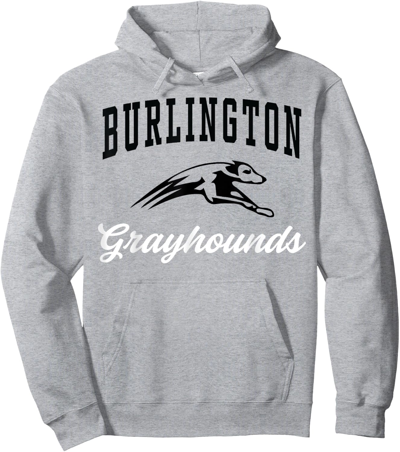 Burlington High School Grayhounds C3 Hoodie - Hoodie | Ash