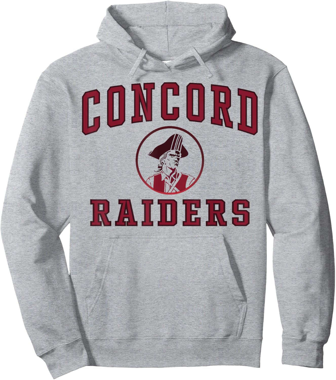 Concord High School Raiders C1 Hoodie - Hoodie | Ash