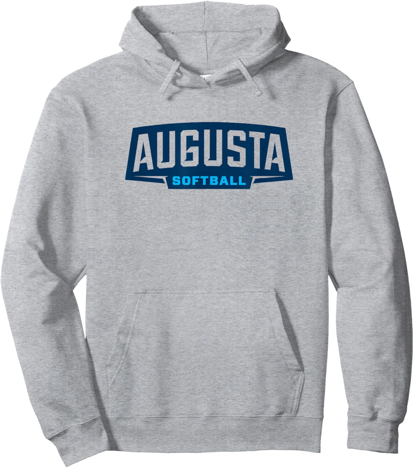 Augusta University Jaguars Premium Collegiate Softball Hoodie - Hoodie | Ash