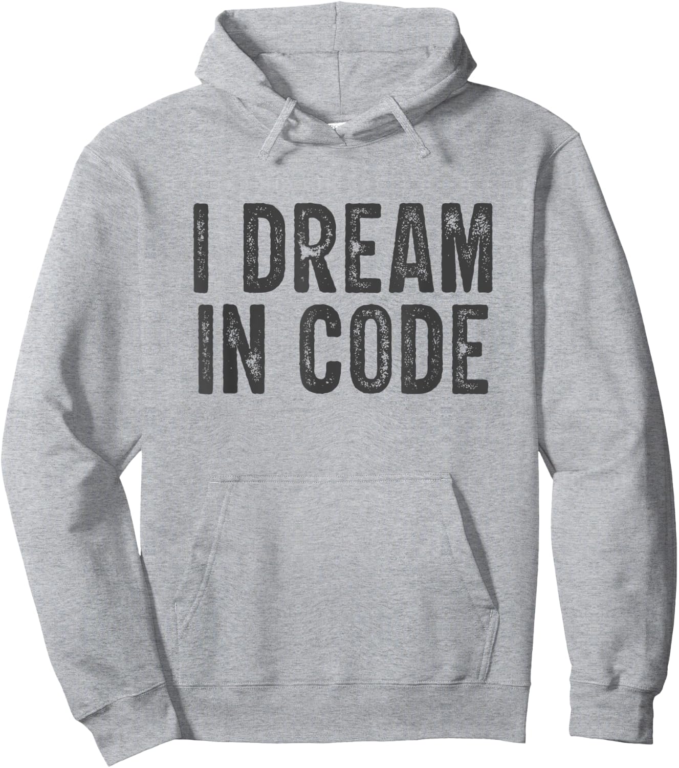 I Dream In Code Funny Coder Programmer Coding Hoodie - Hoodie | Ash