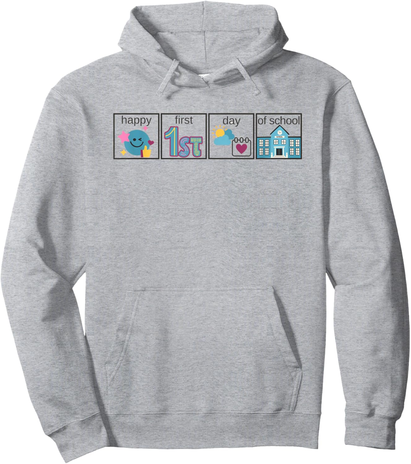 Special Education Teacher Pecs First Then AAC SLP Men Women Girls Kids Hoodie - Hoodie | Ash