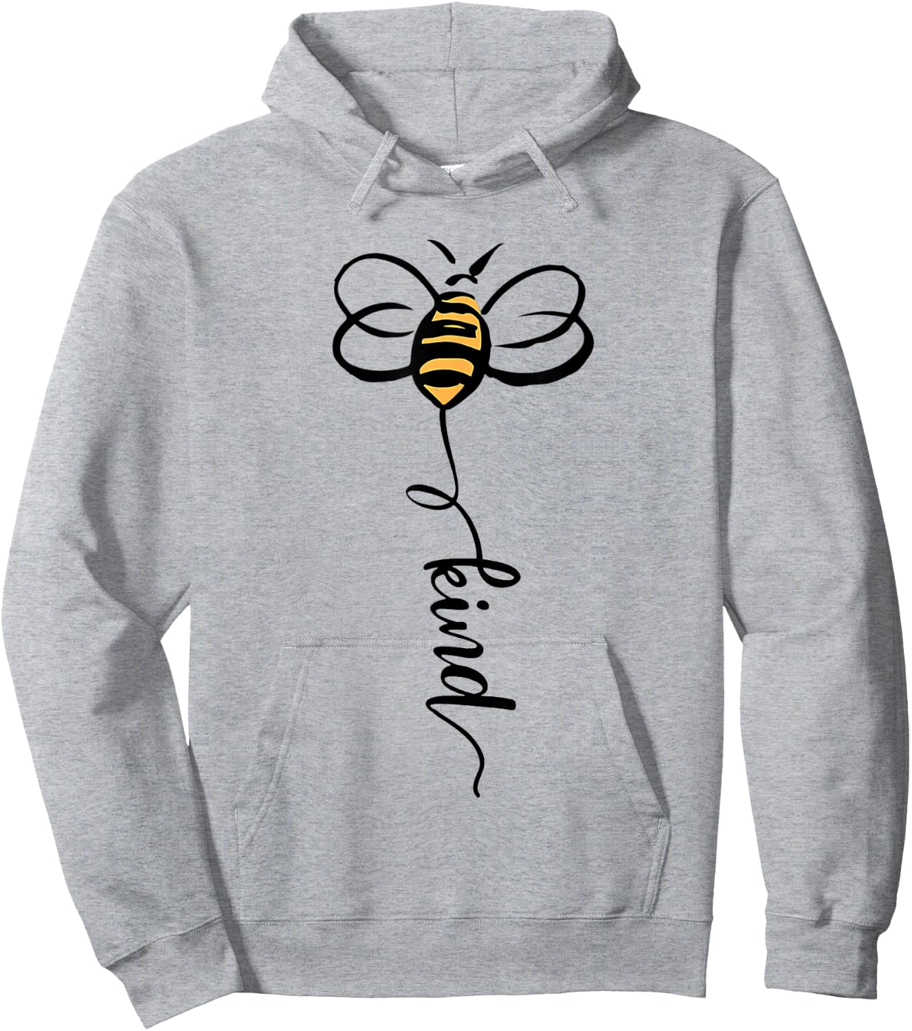 Bee Kind Be Kind Hoodie - Hoodie | Ash