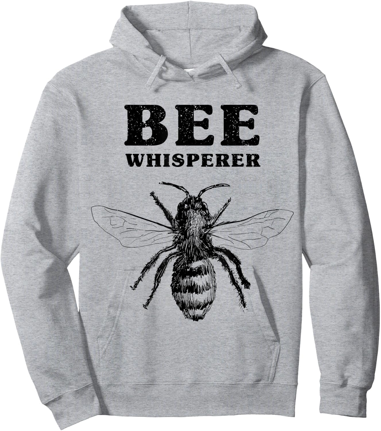 Bee Whisperer T Shirt Funny Beekeeping Lover Gift Hoodie - Hoodie | Ash