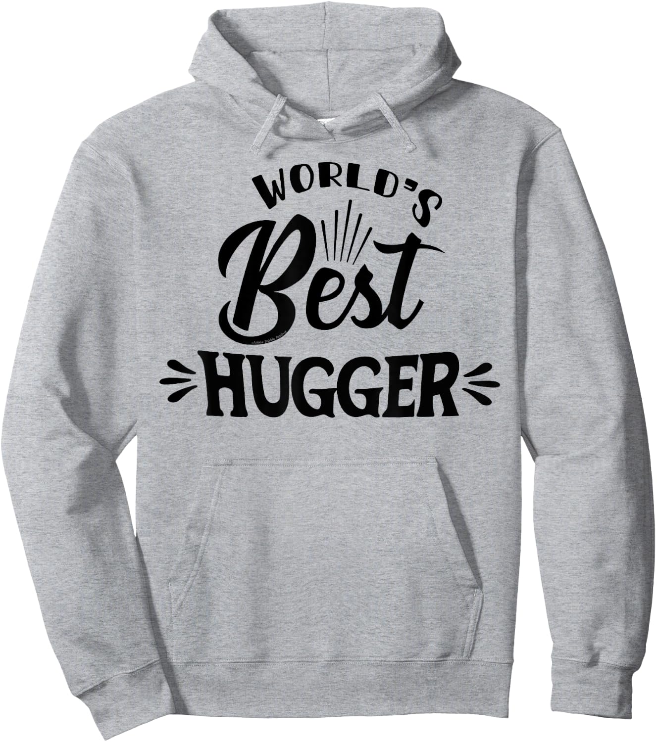 World's BEST Hugger for Mom Dad Grandma Grandpa-World's Best Hoodie - Hoodie | Ash