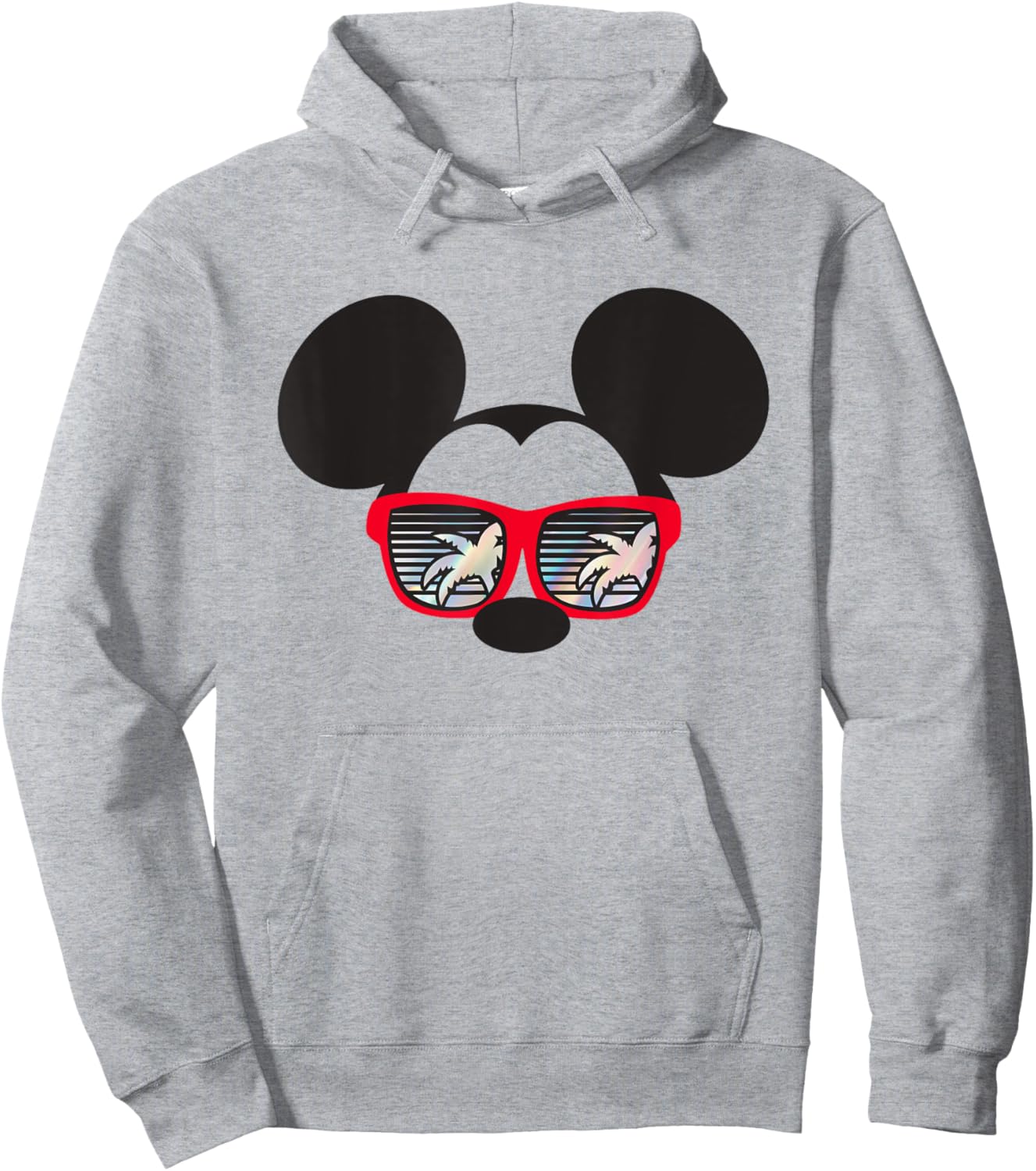 Disney Mickey and Friends Mickey Palm Summer Vibes Hoodie - Hoodie | Ash