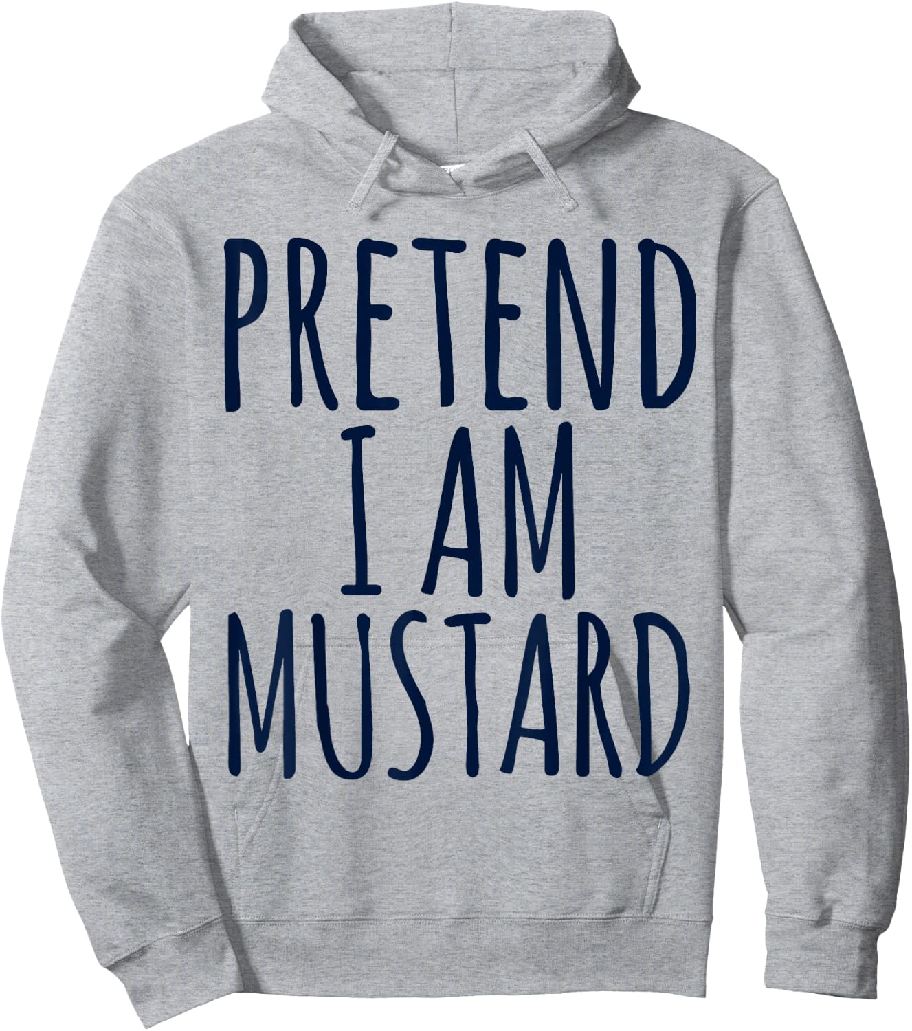 Mustard Ketchup Lazy Easy Funny Halloween Costume Matching Hoodie - Hoodie | Ash