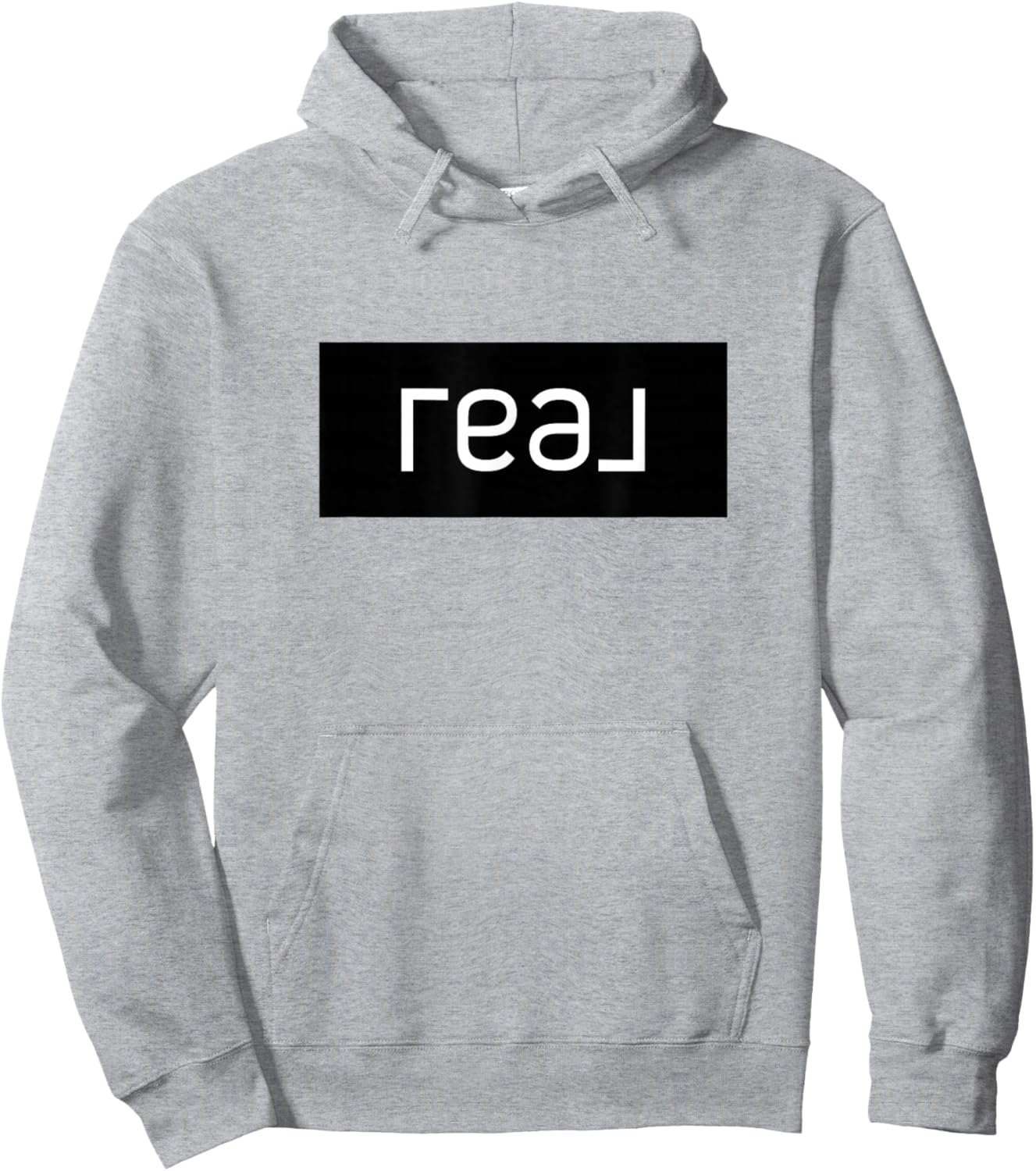 Real Broker Solid Black Logo Hoodie - Hoodie | Ash
