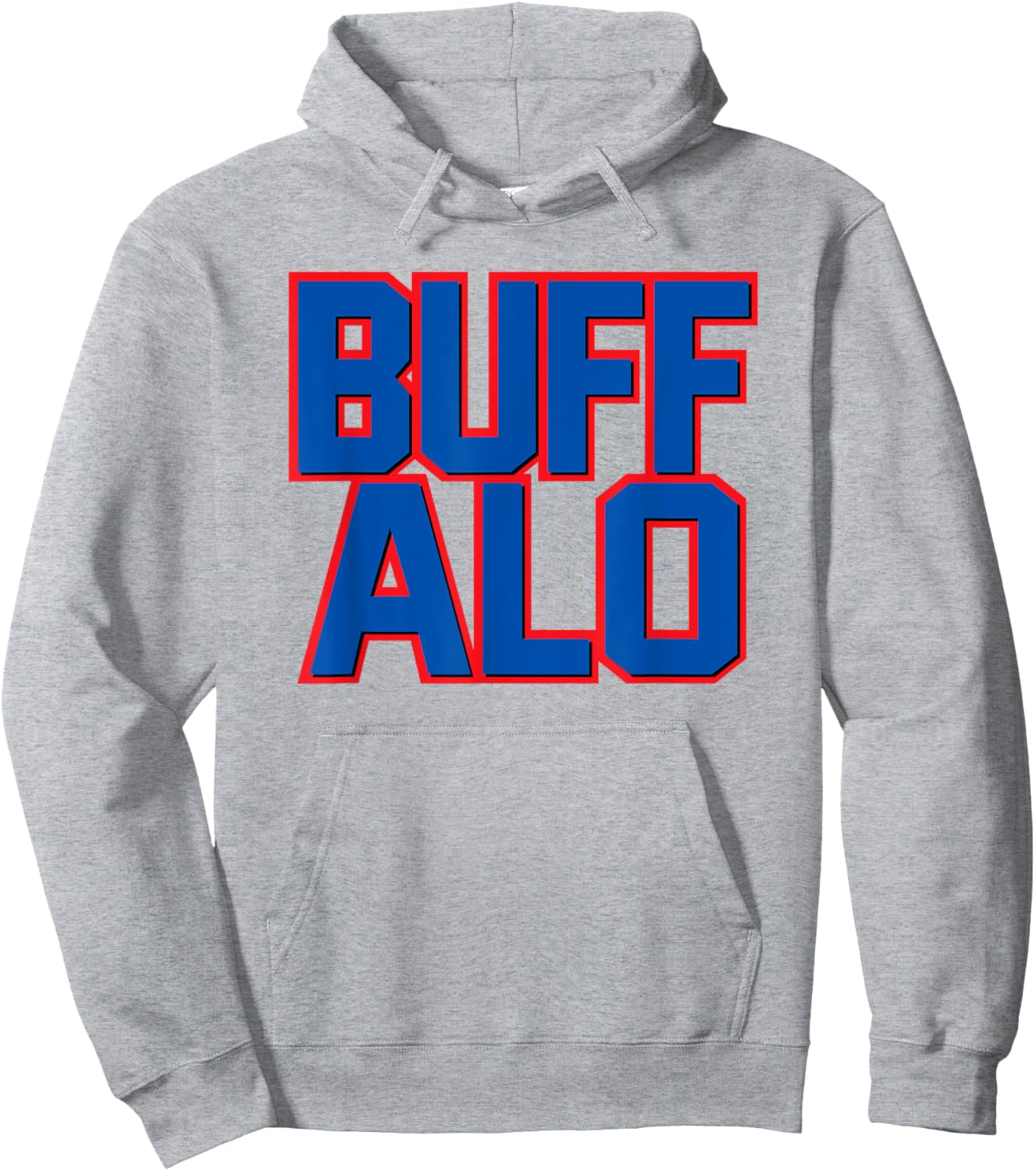 BUFFALO New York BUFF Bflo 716 city NY heritage love pride Hoodie - Hoodie | Ash