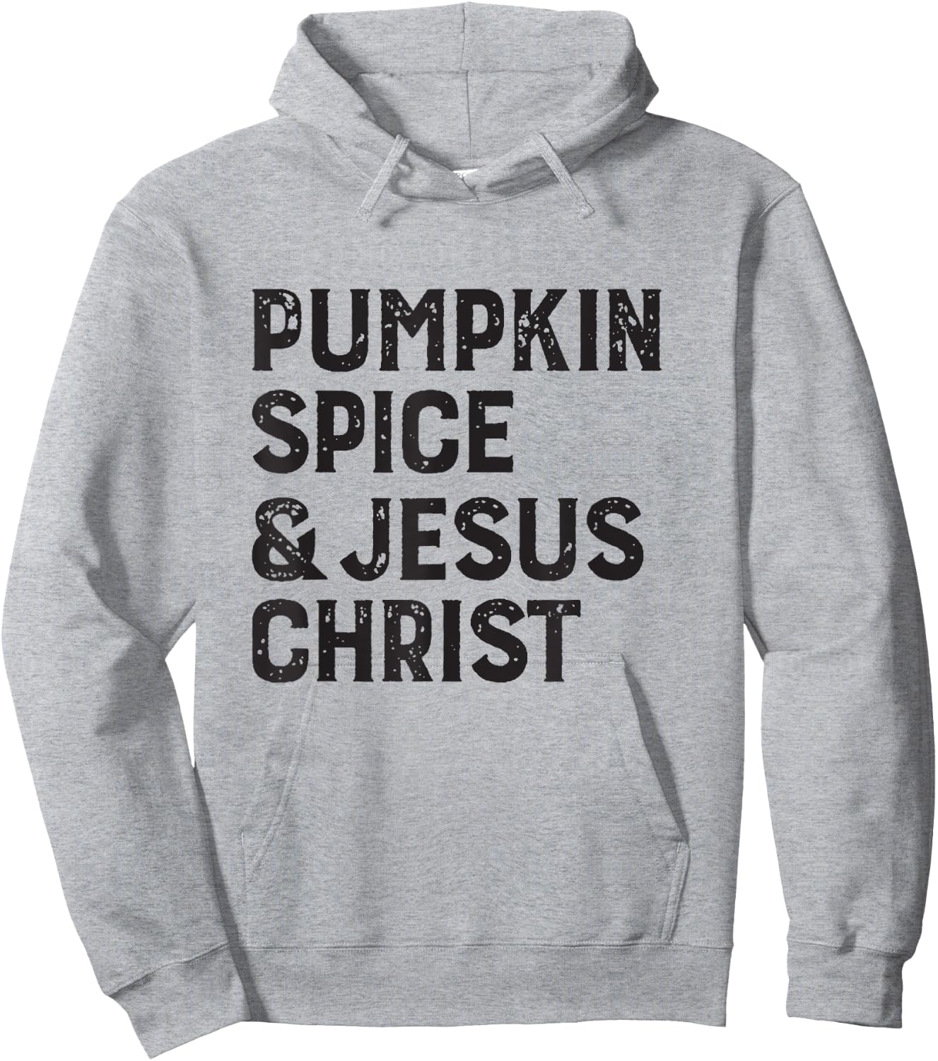 Funny Religious Pumpkin Spice Pumpkin spice and jesus christ Hoodie - Hoodie | Ash