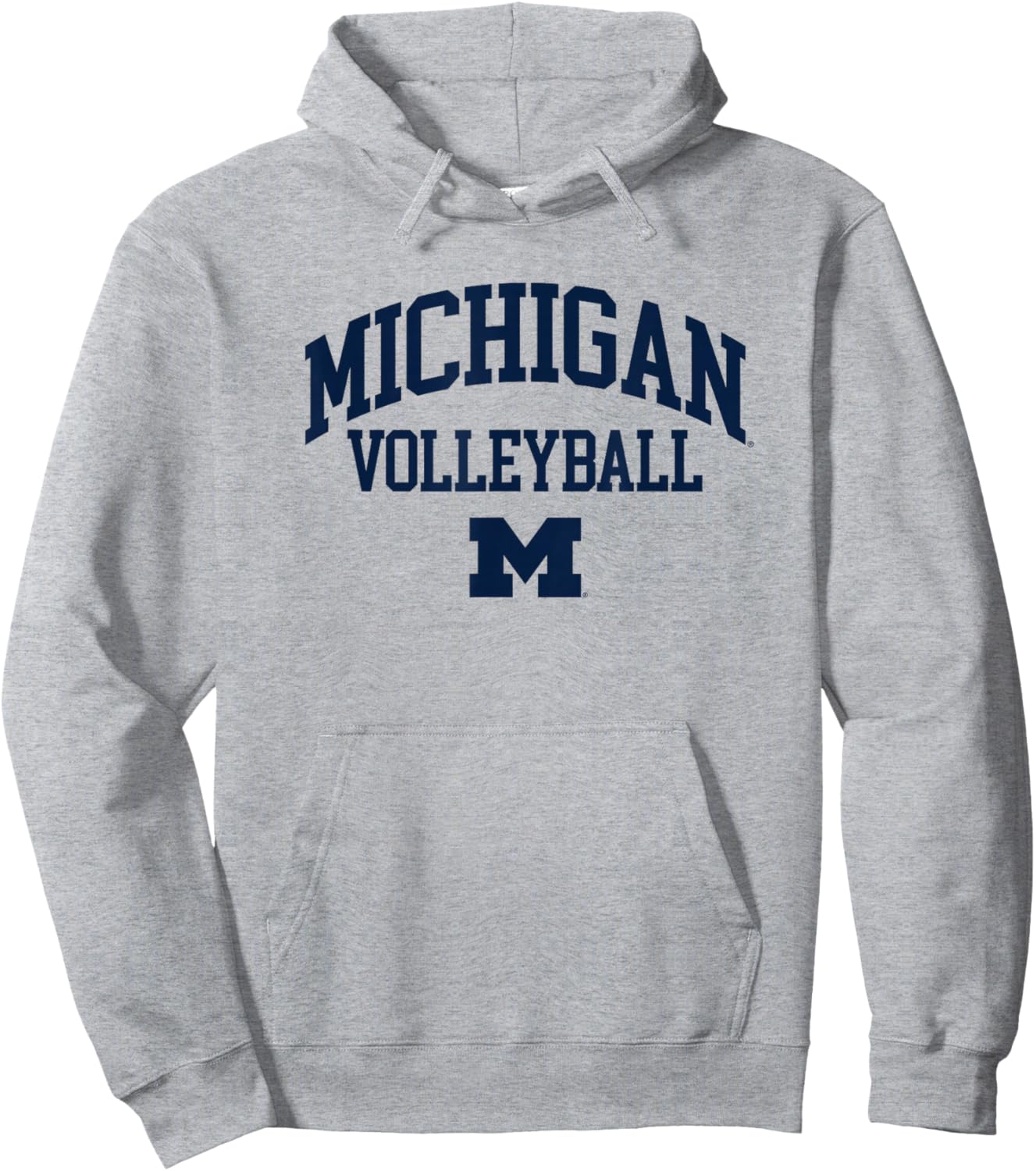 University of Michigan Wolverines Volleyball Hoodie - Hoodie | Ash