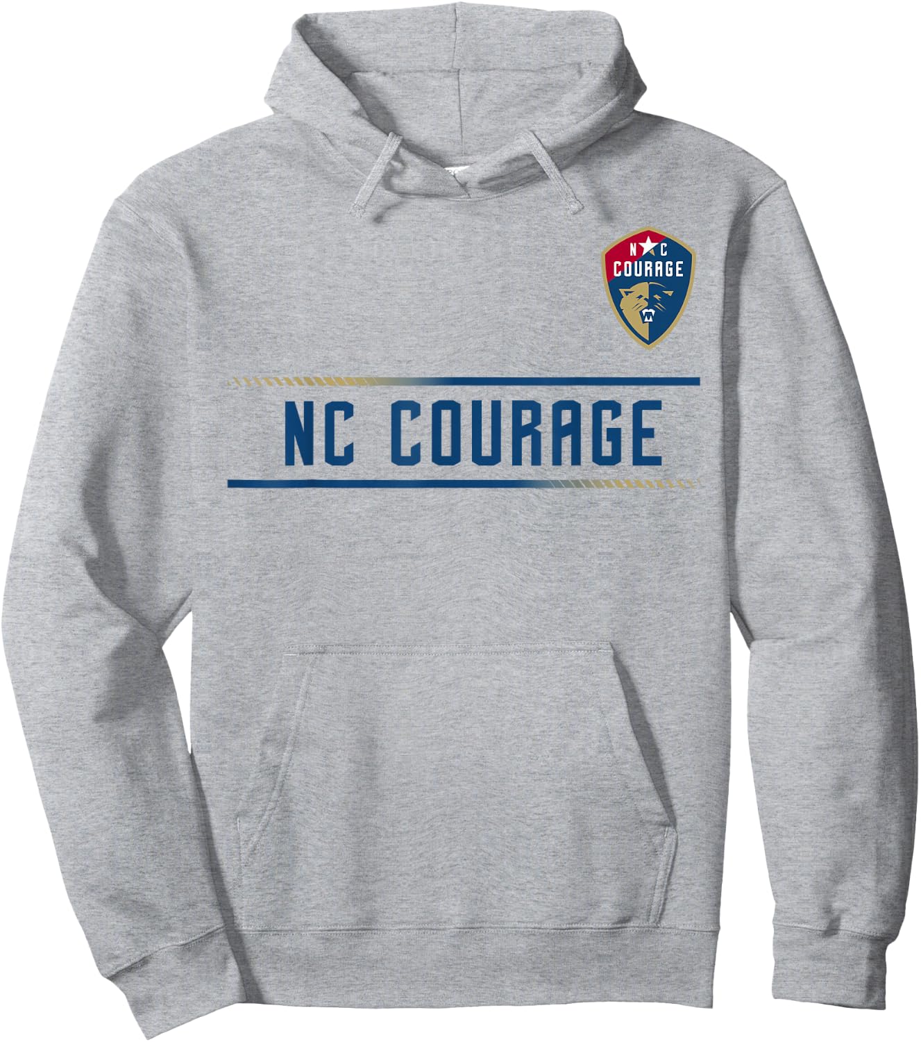 Officially Licensed North Carolina Courage NWSL Apparel Hoodie - Hoodie | Ash