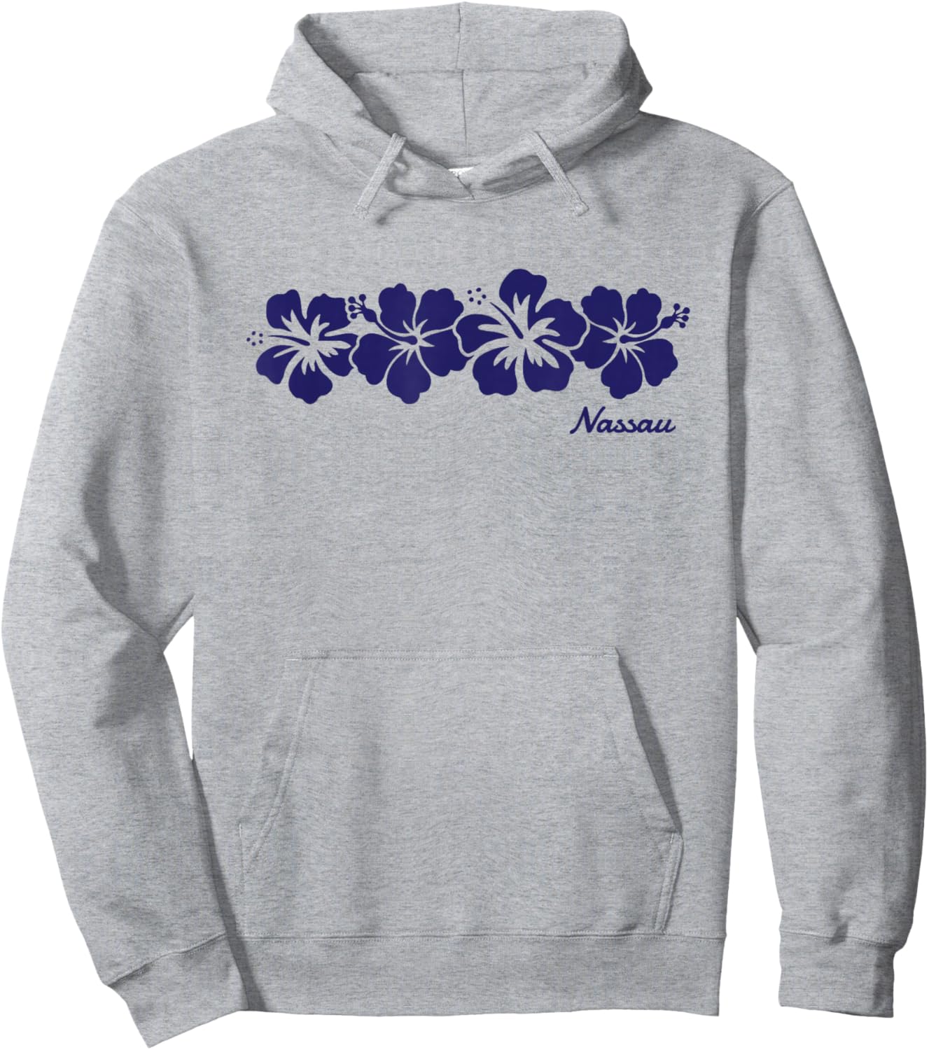 Nassau Bahamas Hibiscus Flower Boys Girls Toddler Hoodie - Hoodie | Ash