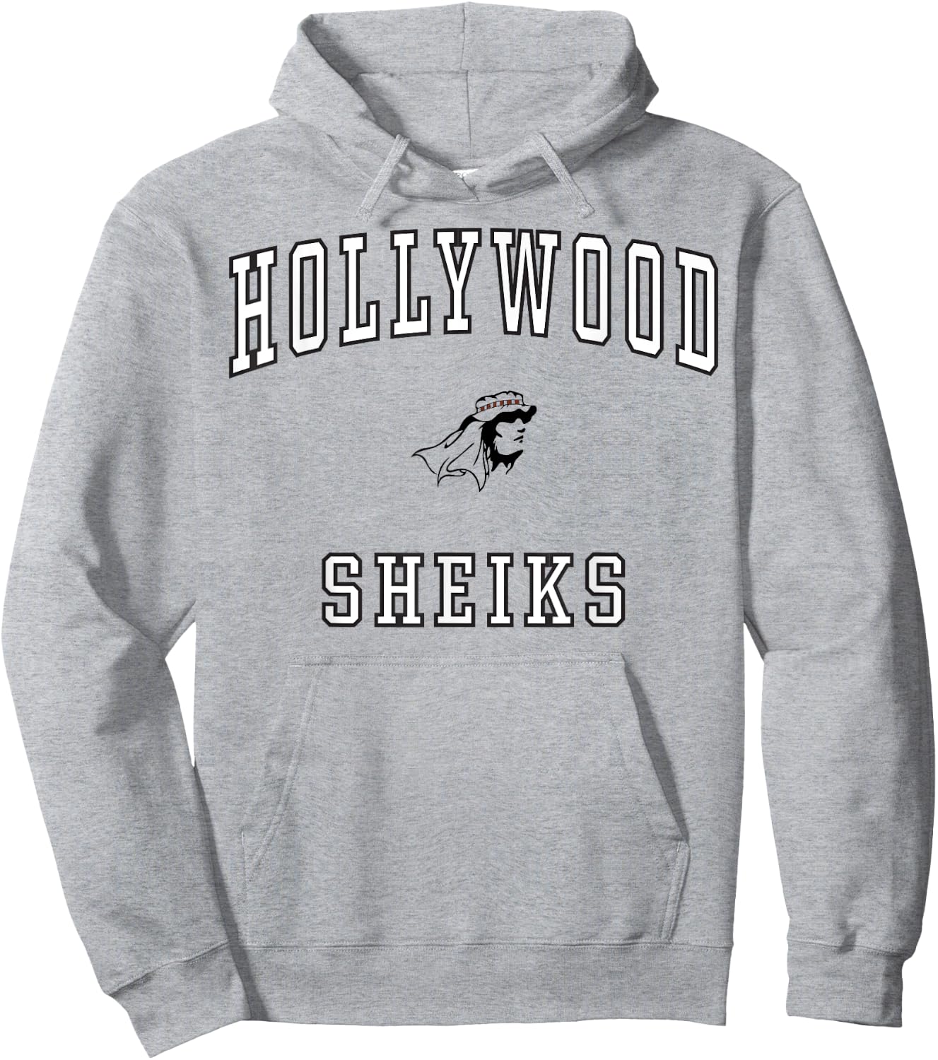 Hollywood High School Sheiks C1 Hoodie - Hoodie | Ash