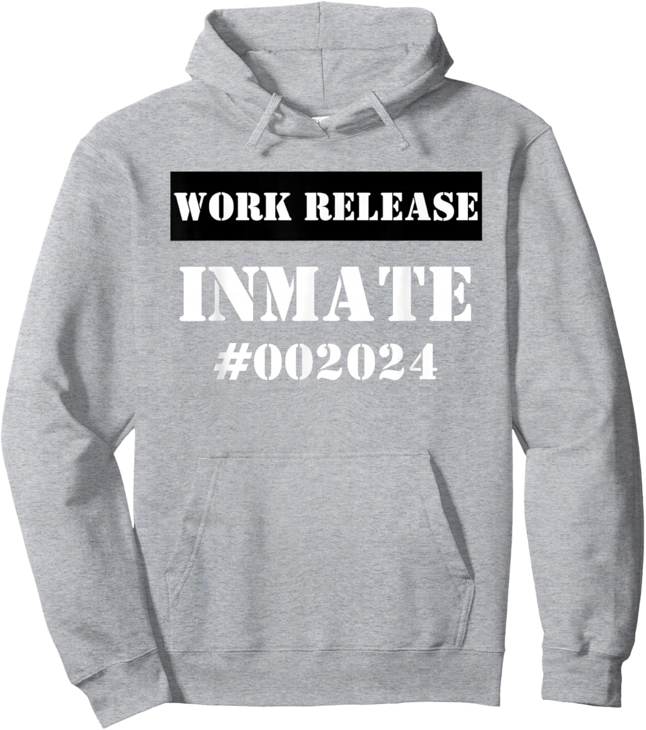Work Release Inmate funny sarcastic 2024 Retirement Hoodie - Hoodie | Ash