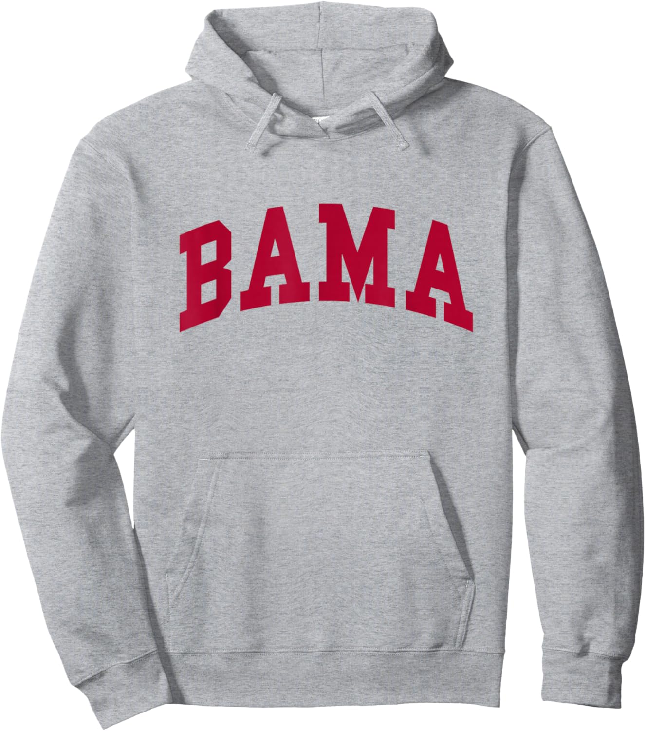 Graphic Apparel Co. - ALABAMA - Adults - White - Small - Short Sleeve - Classic Fit - Modern - Classic Hoodie - Hoodie | Ash