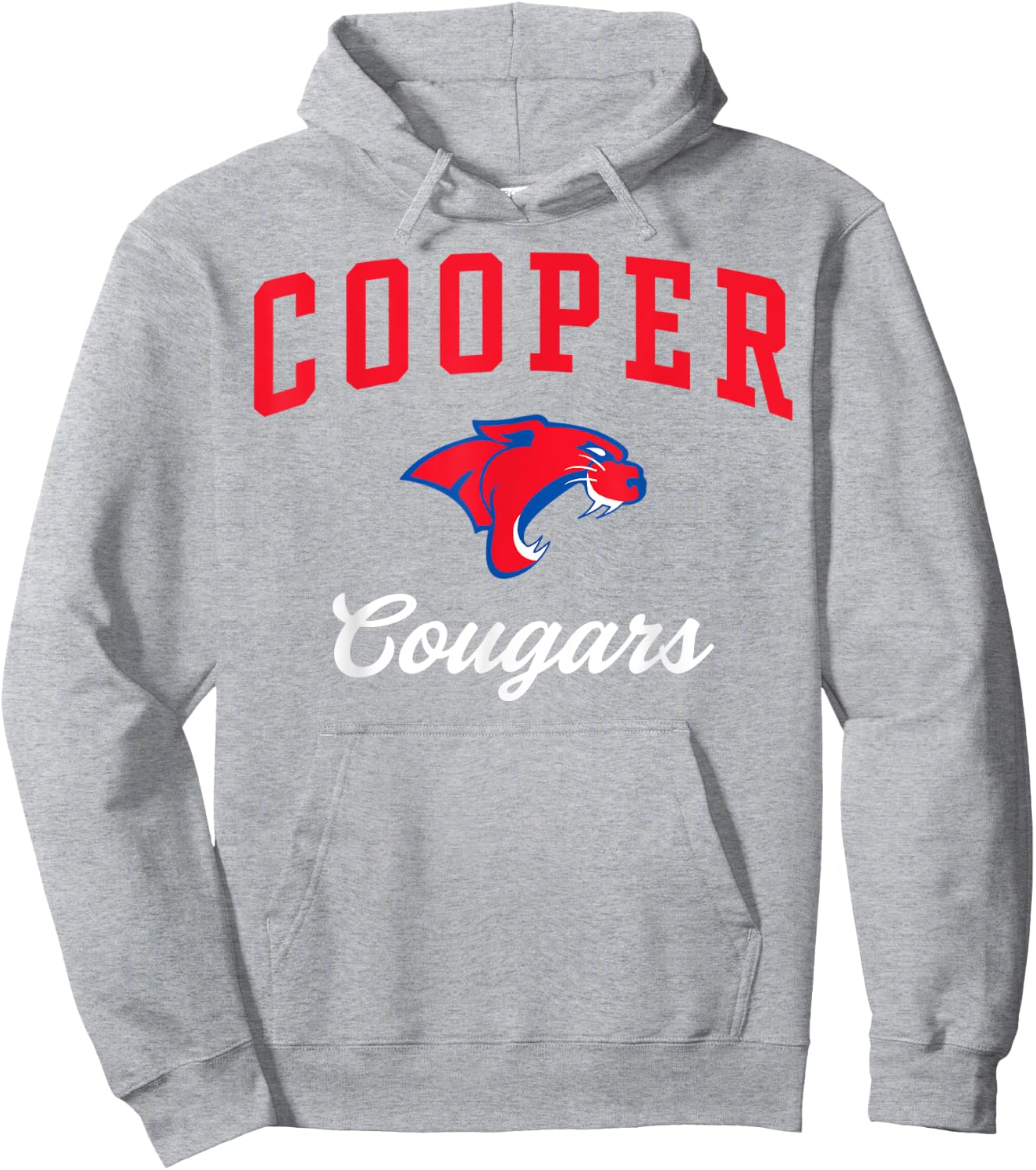 Cooper High School Cougars C3 Hoodie - Hoodie | Ash