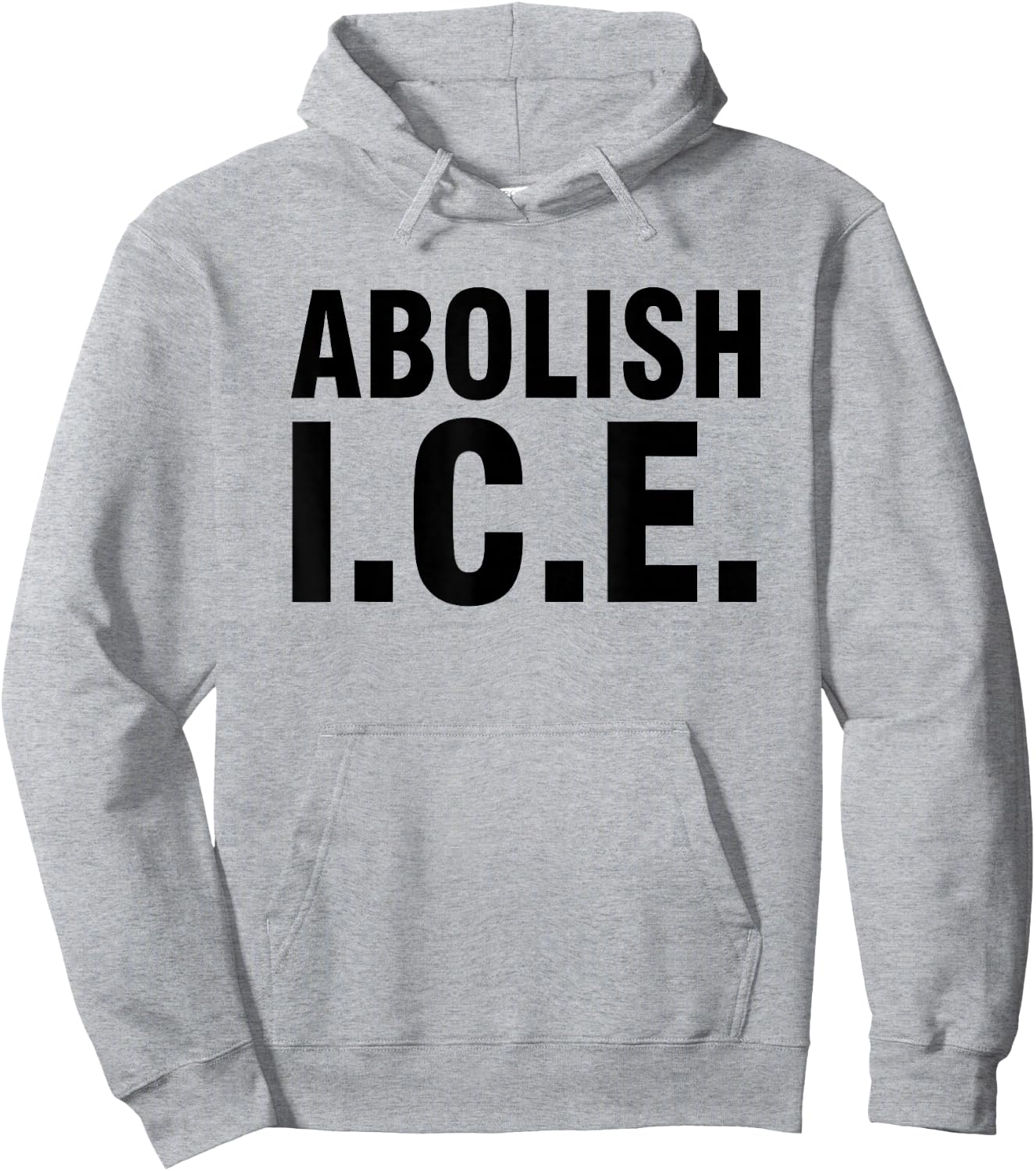 Abolish ICE Hoodie - Hoodie | Ash