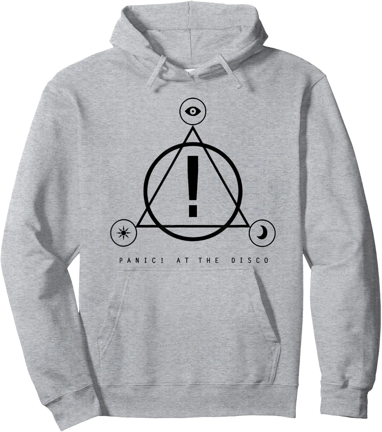 Panic! At The Disco - Symbol Logo Hoodie - Hoodie | Ash