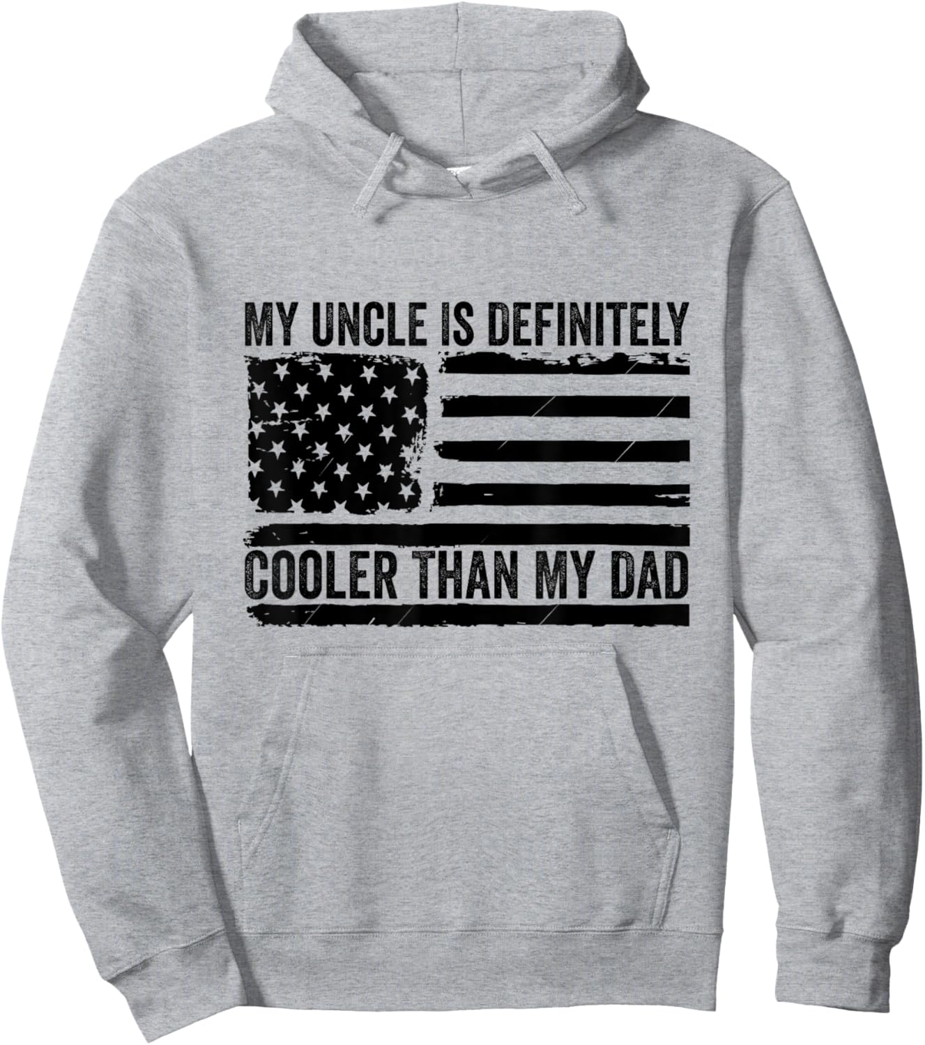 My Uncle Is Definitely Cooler Than My Dad Niece Nephew Hoodie - Hoodie | Ash