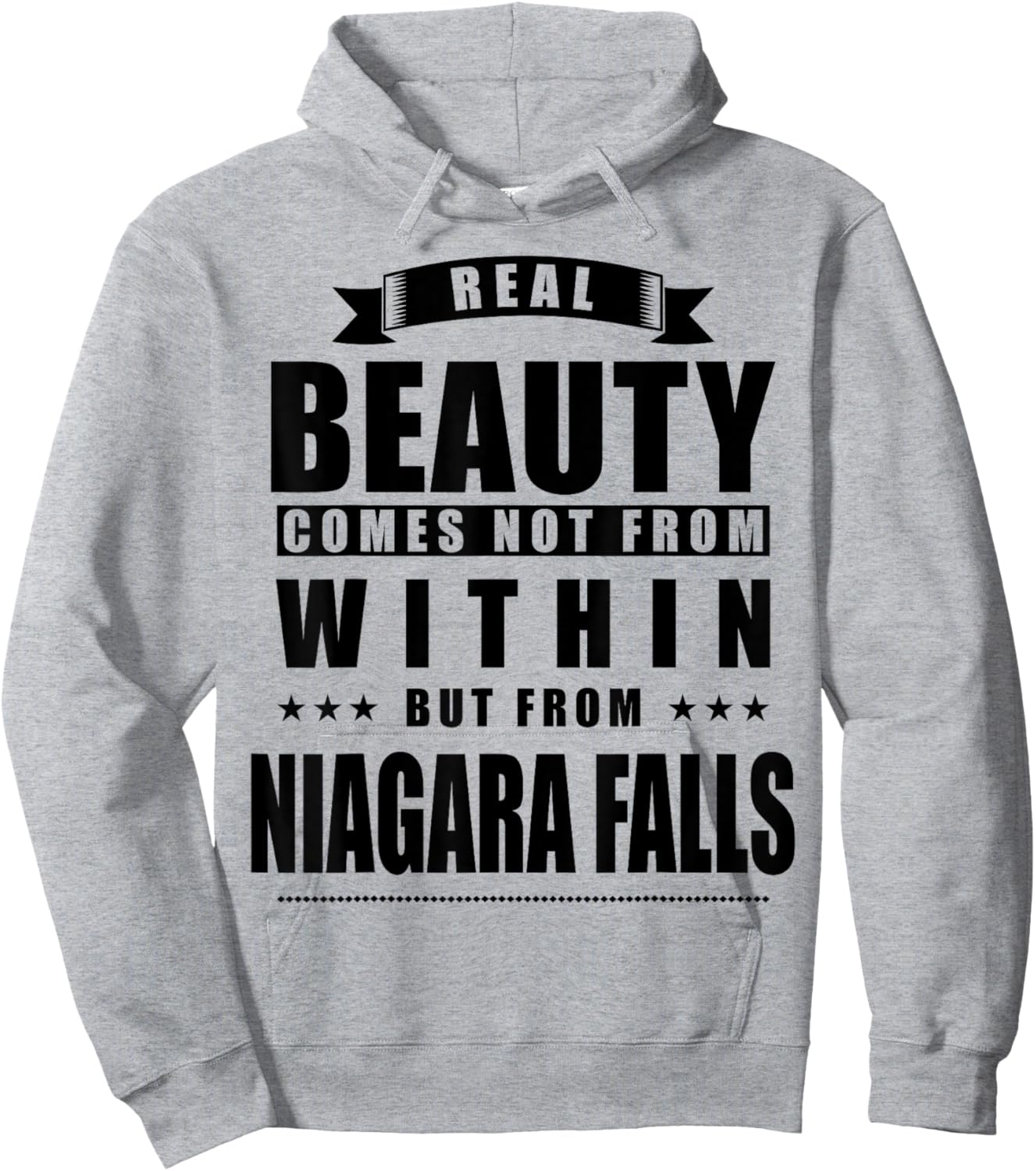 Niagara Falls - Funny Personalized City Gift Hoodie - Hoodie | Ash