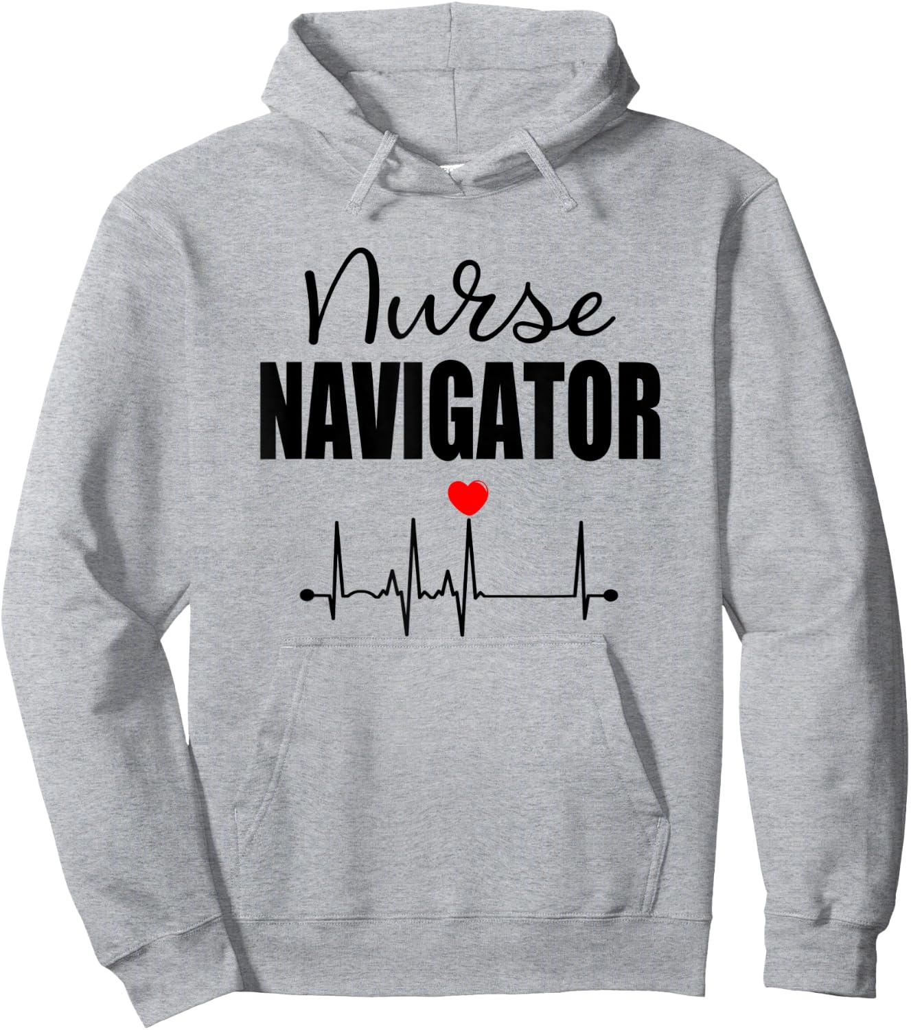 Nurse Navigator Gift Hoodie - Hoodie | Ash