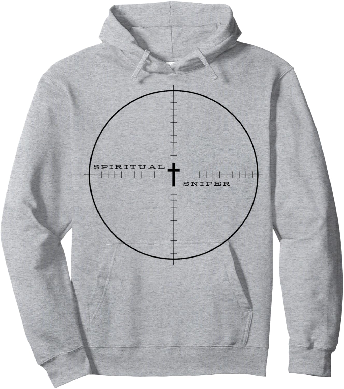 Spiritual Sniper Hoodie - Hoodie | Ash