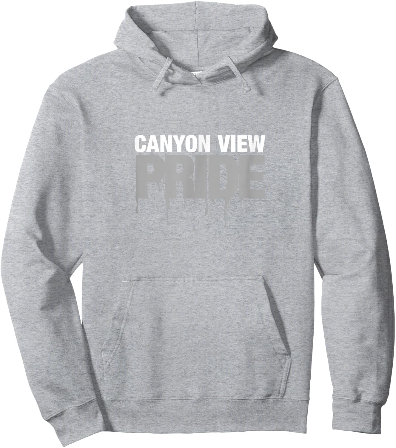 Canyon View High School PRIDE Hoodie - Hoodie | Ash
