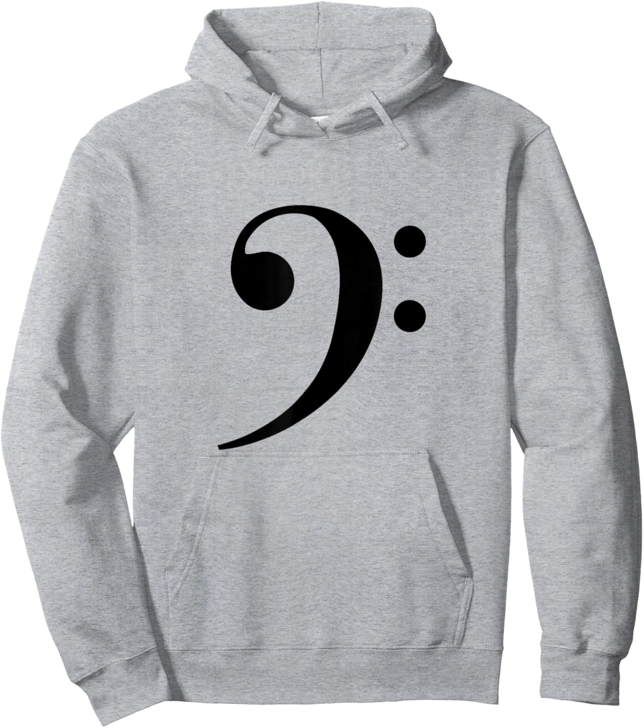 Bass Clef Hoodie - Hoodie | Ash